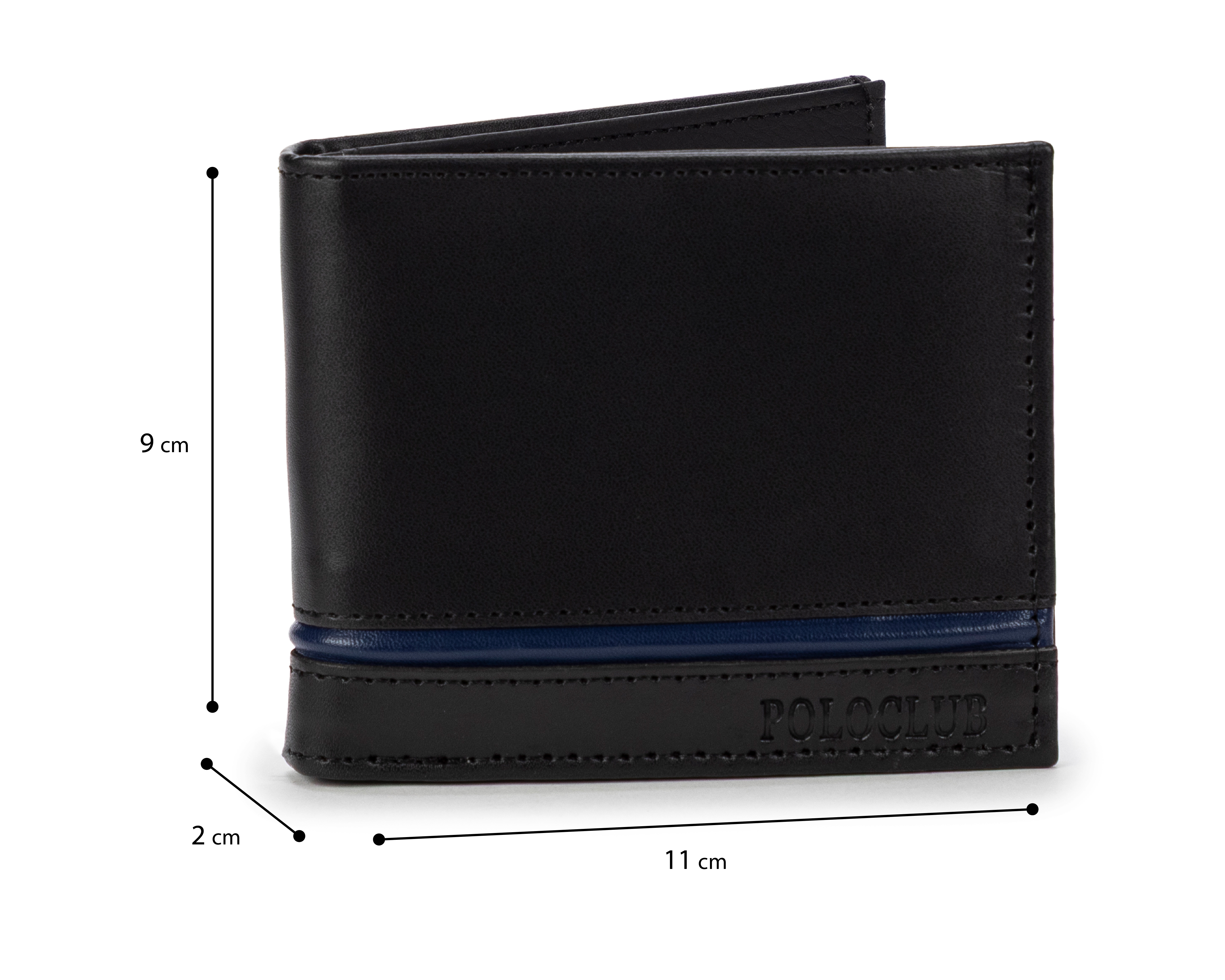 Foto 6 | Foto 6 | Cartera de Piel para Hombre York Team Polo Club Negra