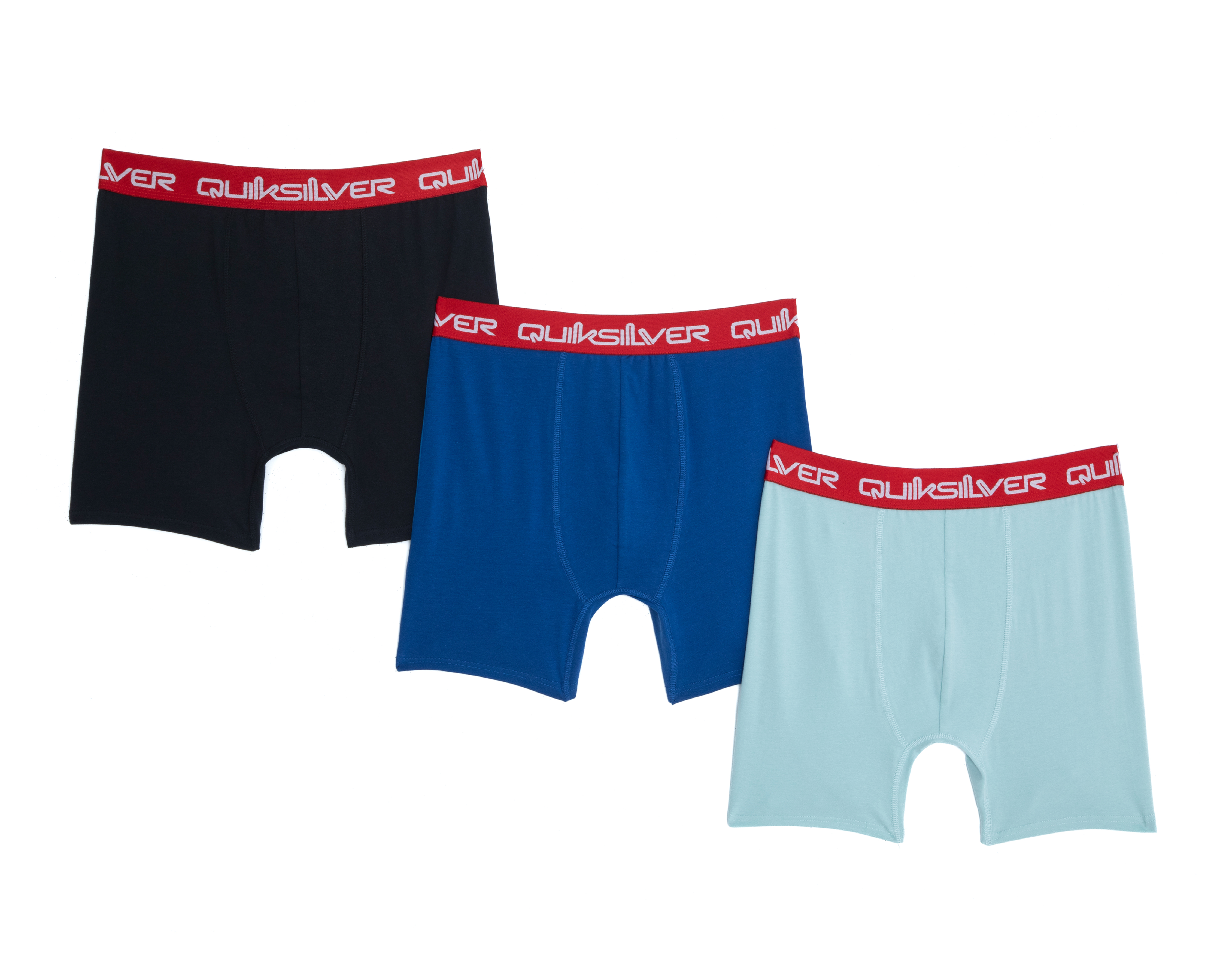 Bóxer Largo Quiksilver para Hombre 3 Piezas