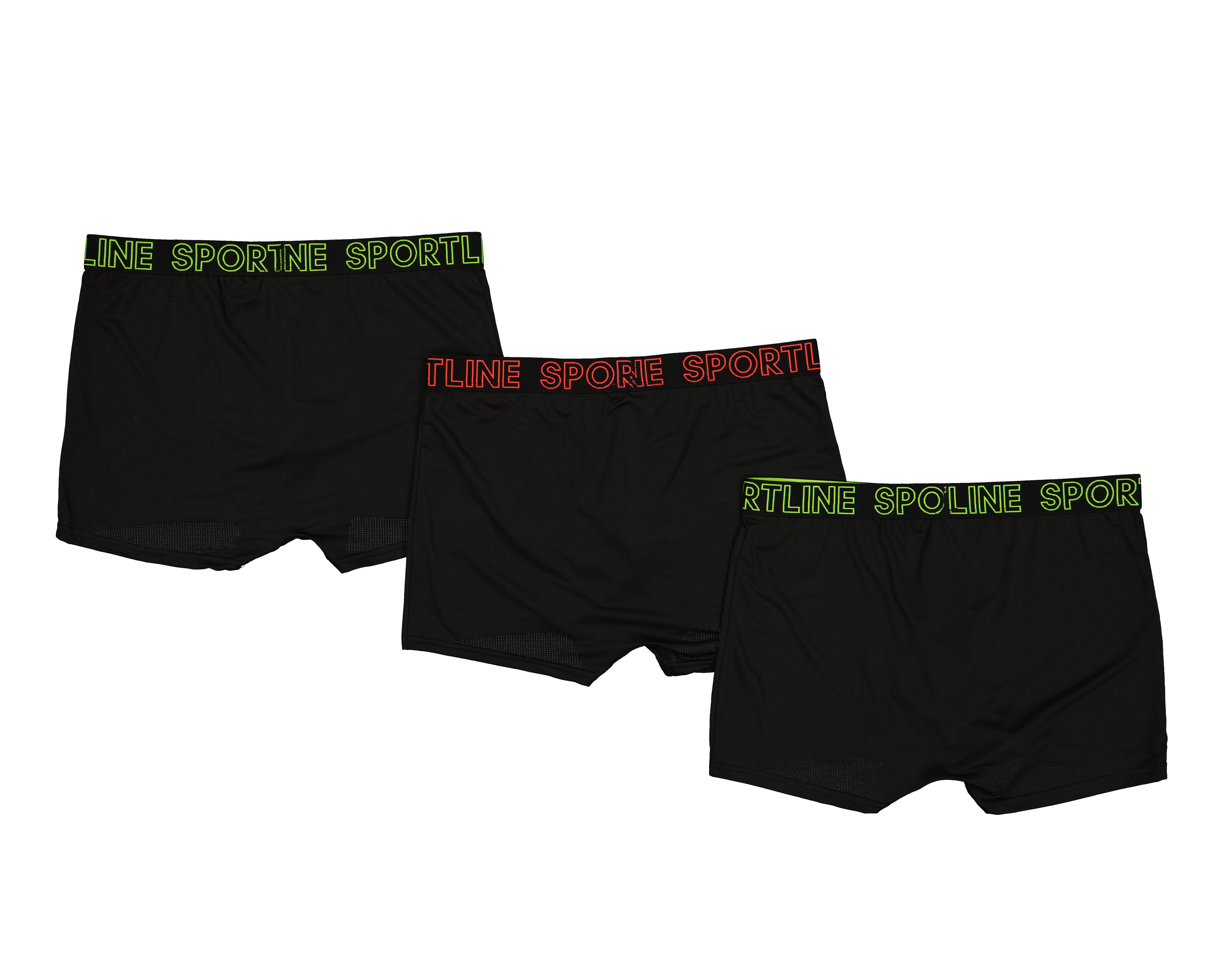 Foto 2 | Foto 2 | Bóxer Corto Sportline para Hombre 3 Piezas