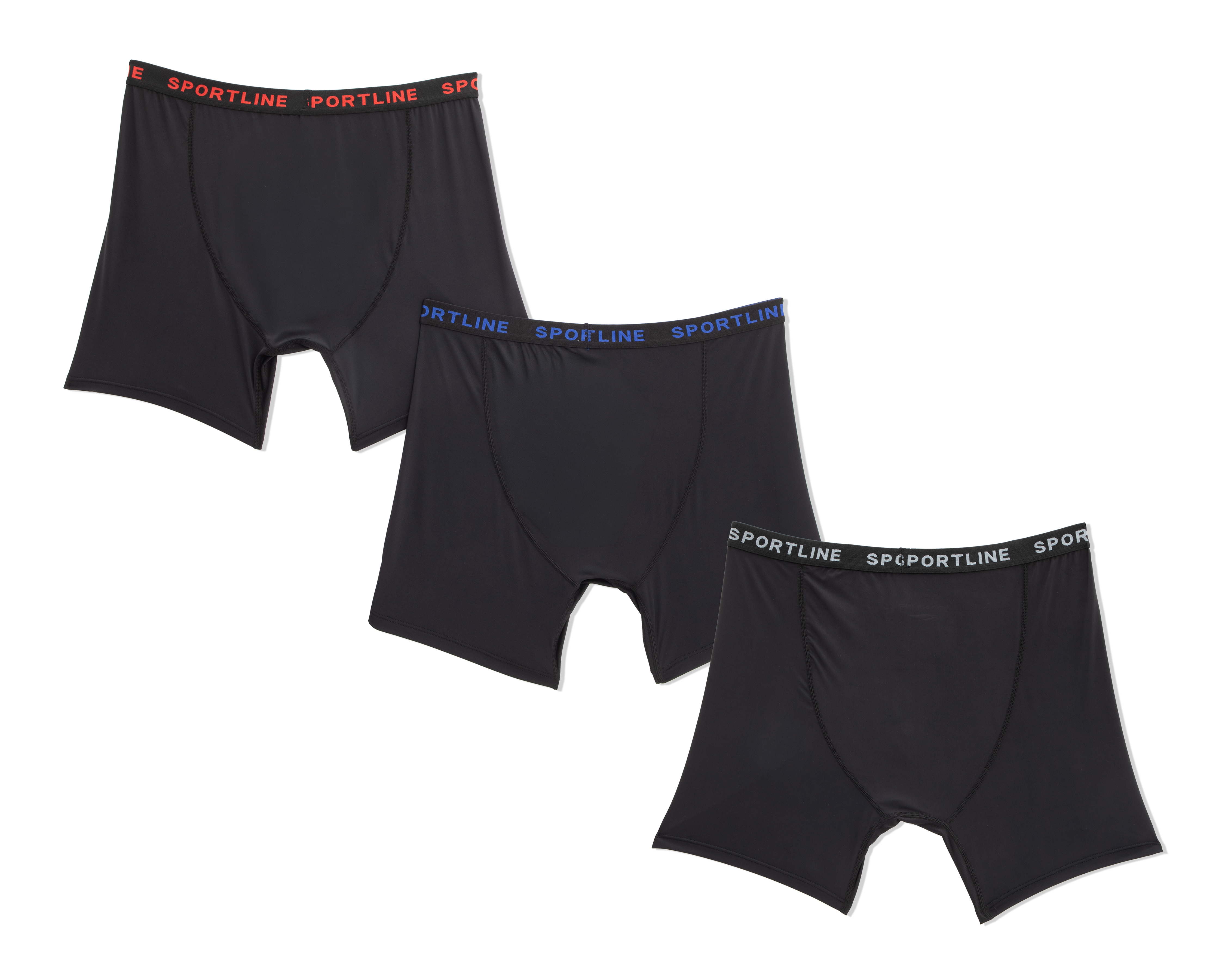 Foto 2 | Foto 2 | Bóxer Largo Sportline para Hombre 3 Piezas