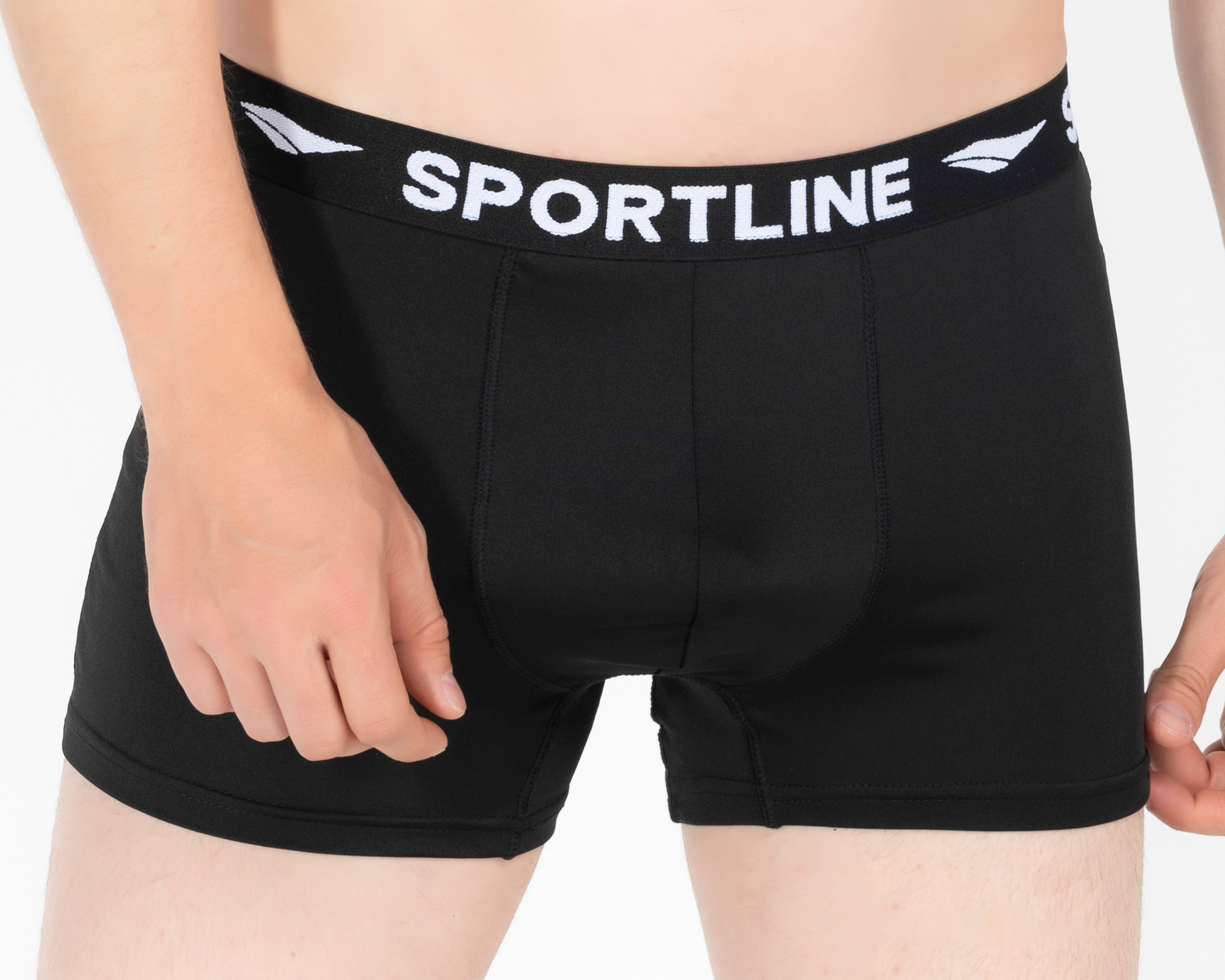 Foto 4 | Foto 4 | Bóxer Corto Sportline para Hombre 3 Piezas