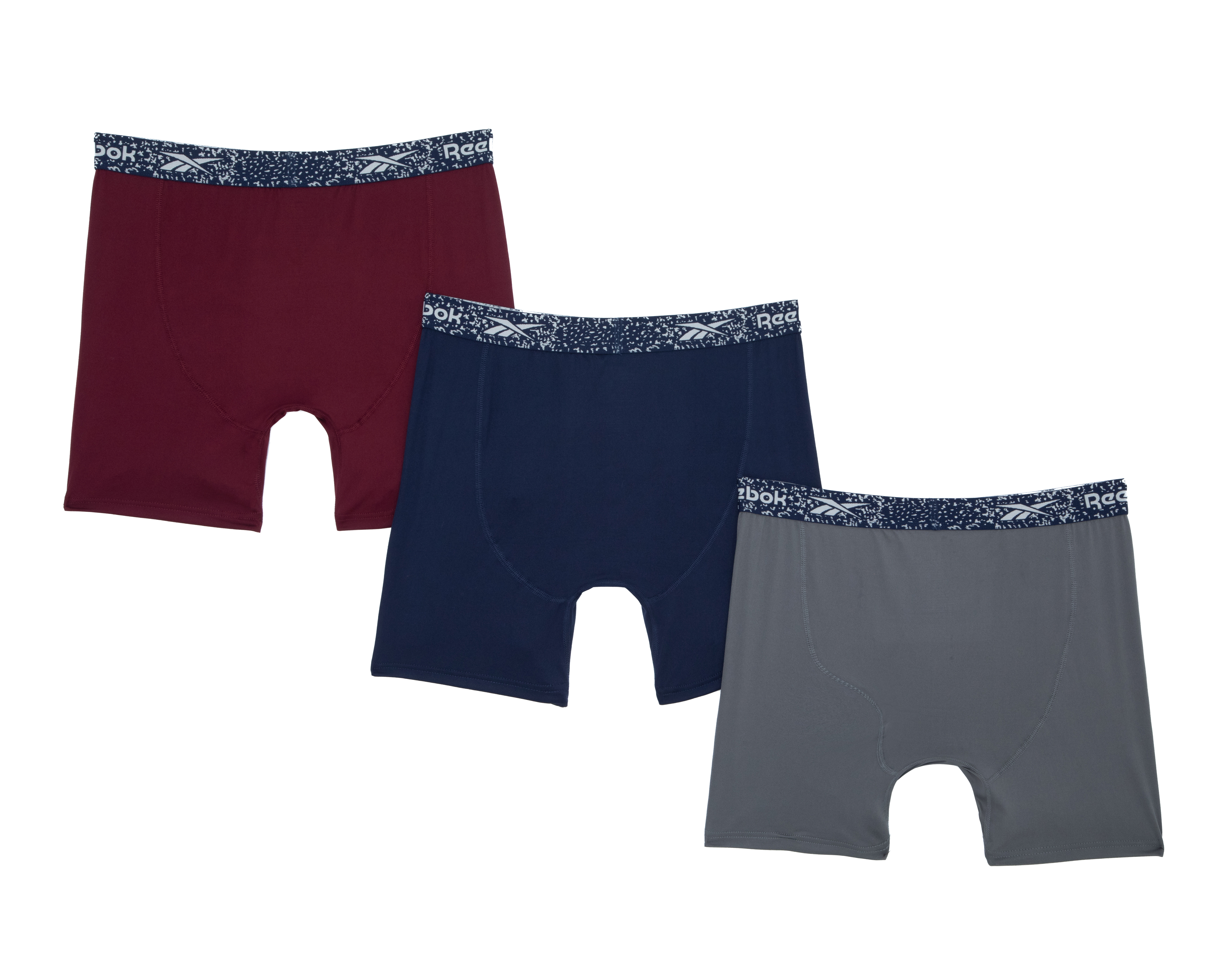 Foto 3 pulgar | Foto 2 | Bóxer Largo Reebok para Hombre 3 Piezas