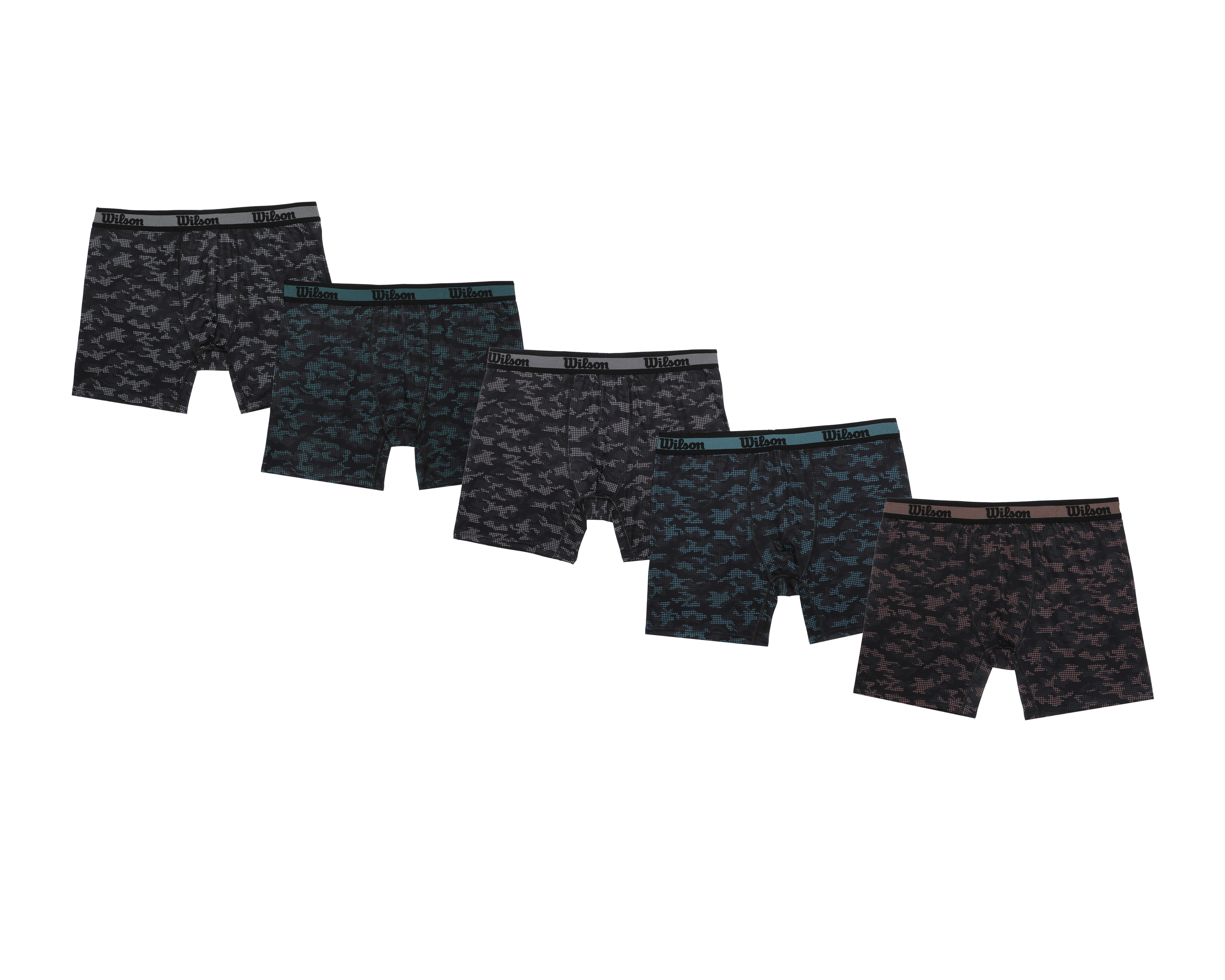 Foto 2 pulgar | Foto 1 | Bóxer Largo Wilson para Hombre 5 Piezas