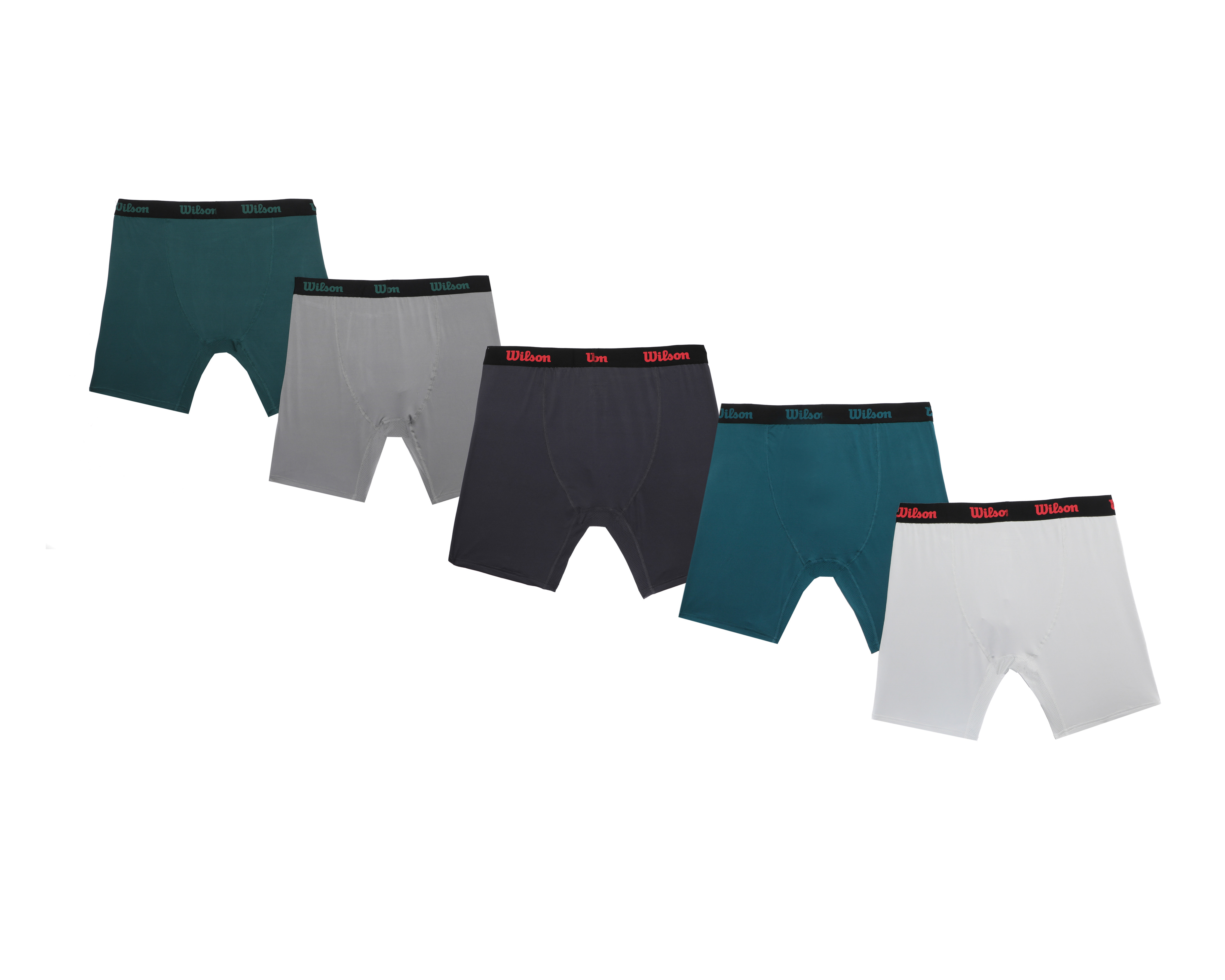 Foto 2 | Foto 2 | Bóxer Largo Wilson para Hombre 5 Piezas