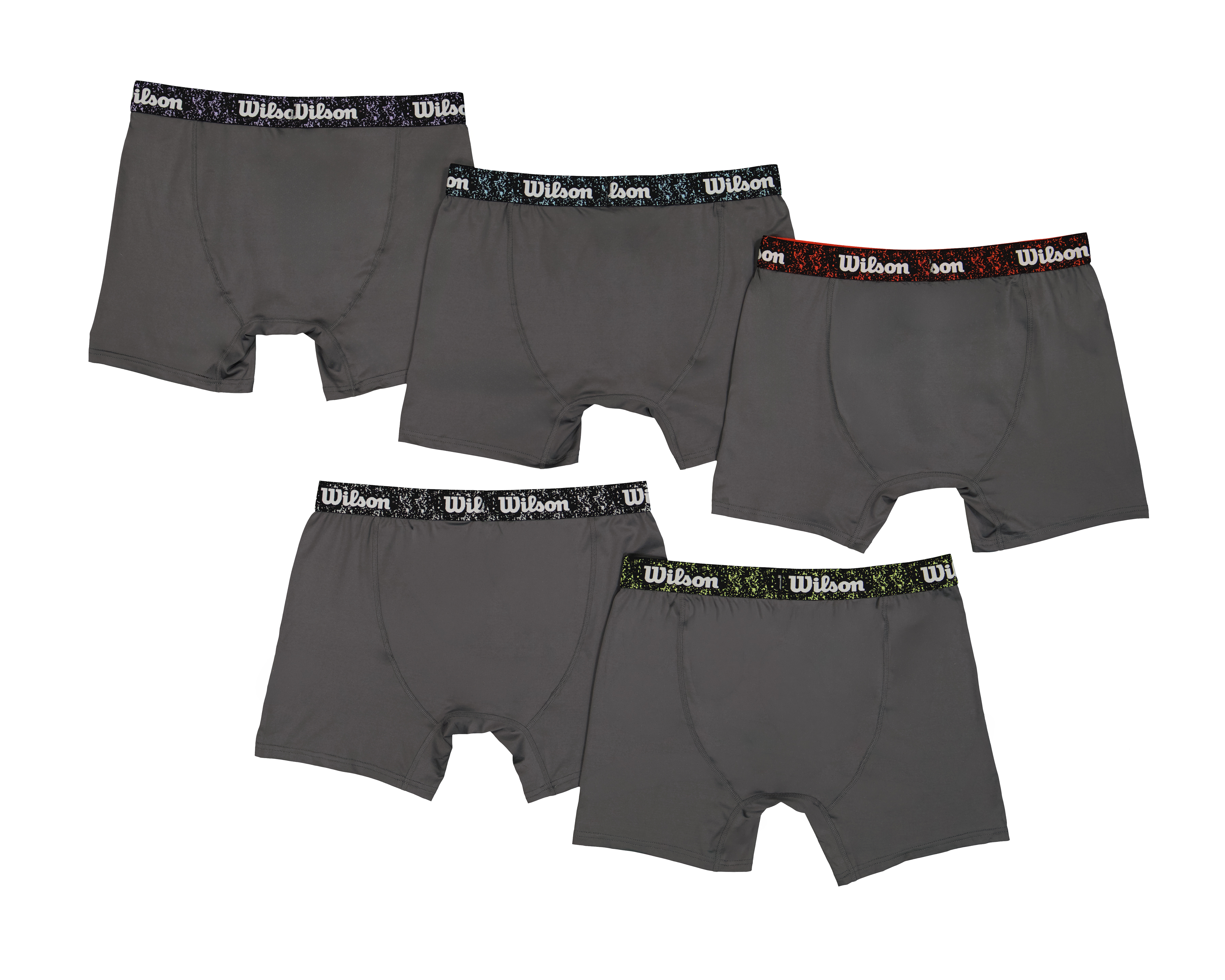 Foto 3 pulgar | Foto 2 | Bóxer Largo Wilson para Hombre 5 Piezas