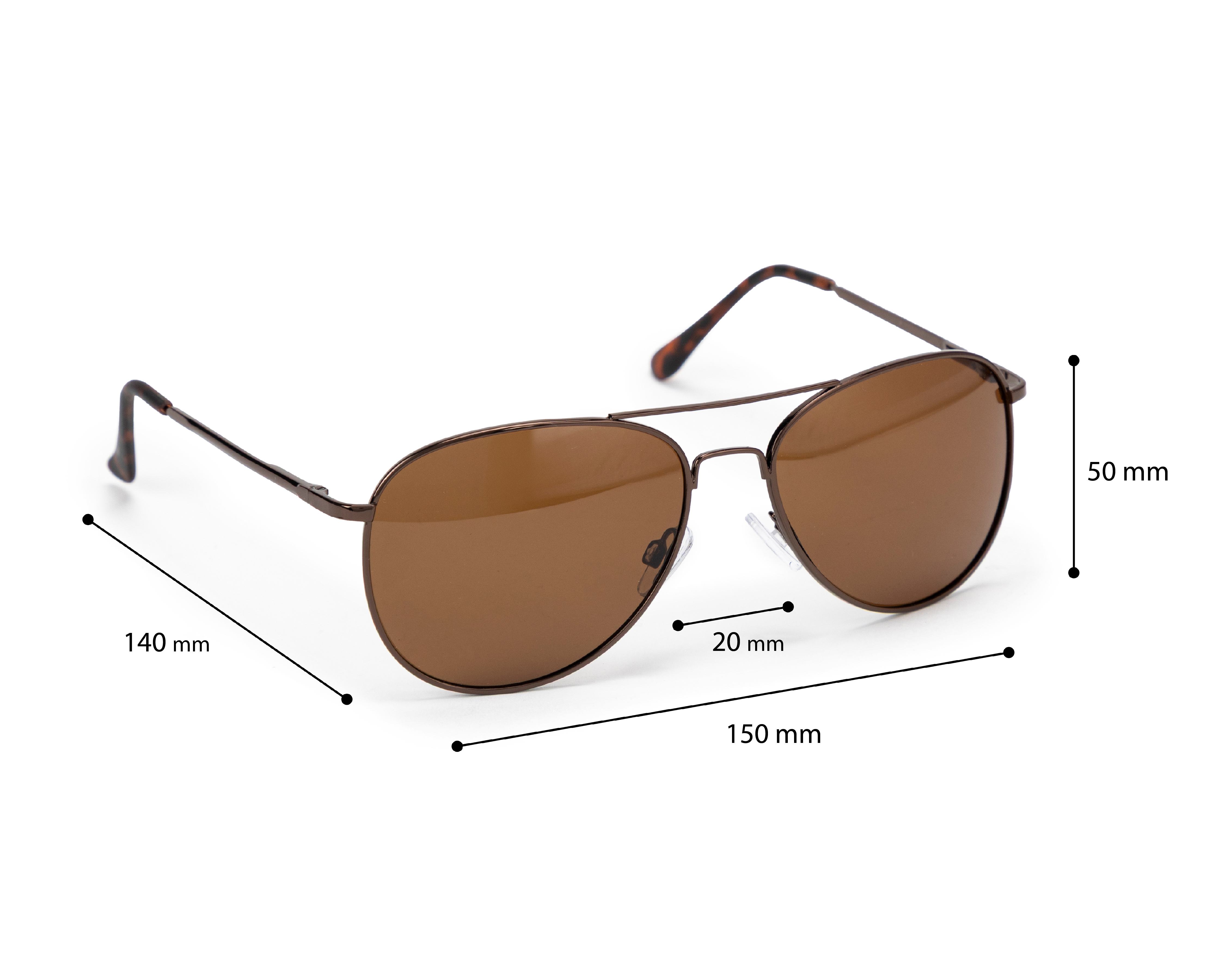 Foto 6 pulgar | Foto 5 | Lentes de Sol para Hombre York Team Polo Club Aviador Café