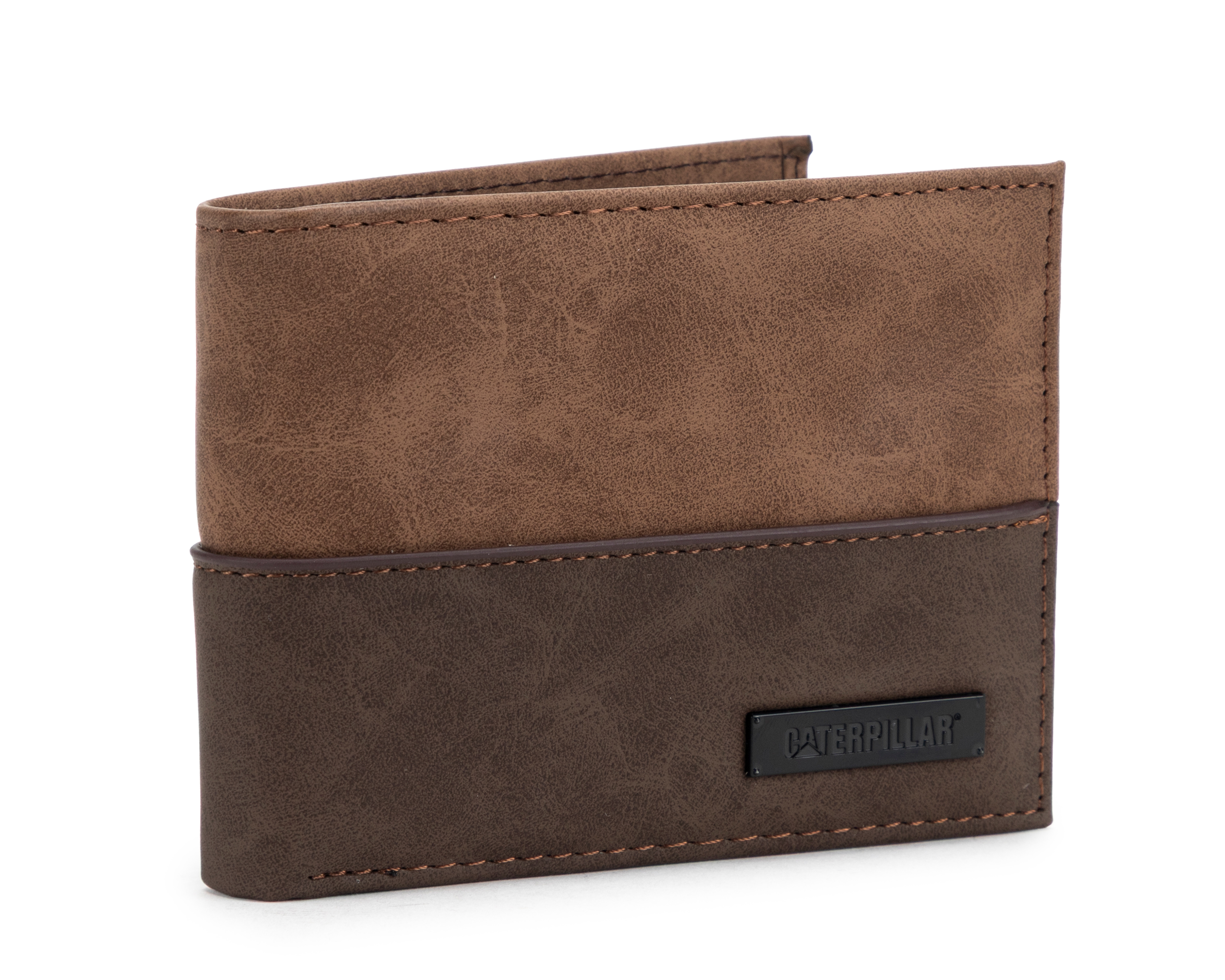 Foto 3 | Foto 3 | Cartera y Cinturón para Hombre CAT Café 2 Piezas