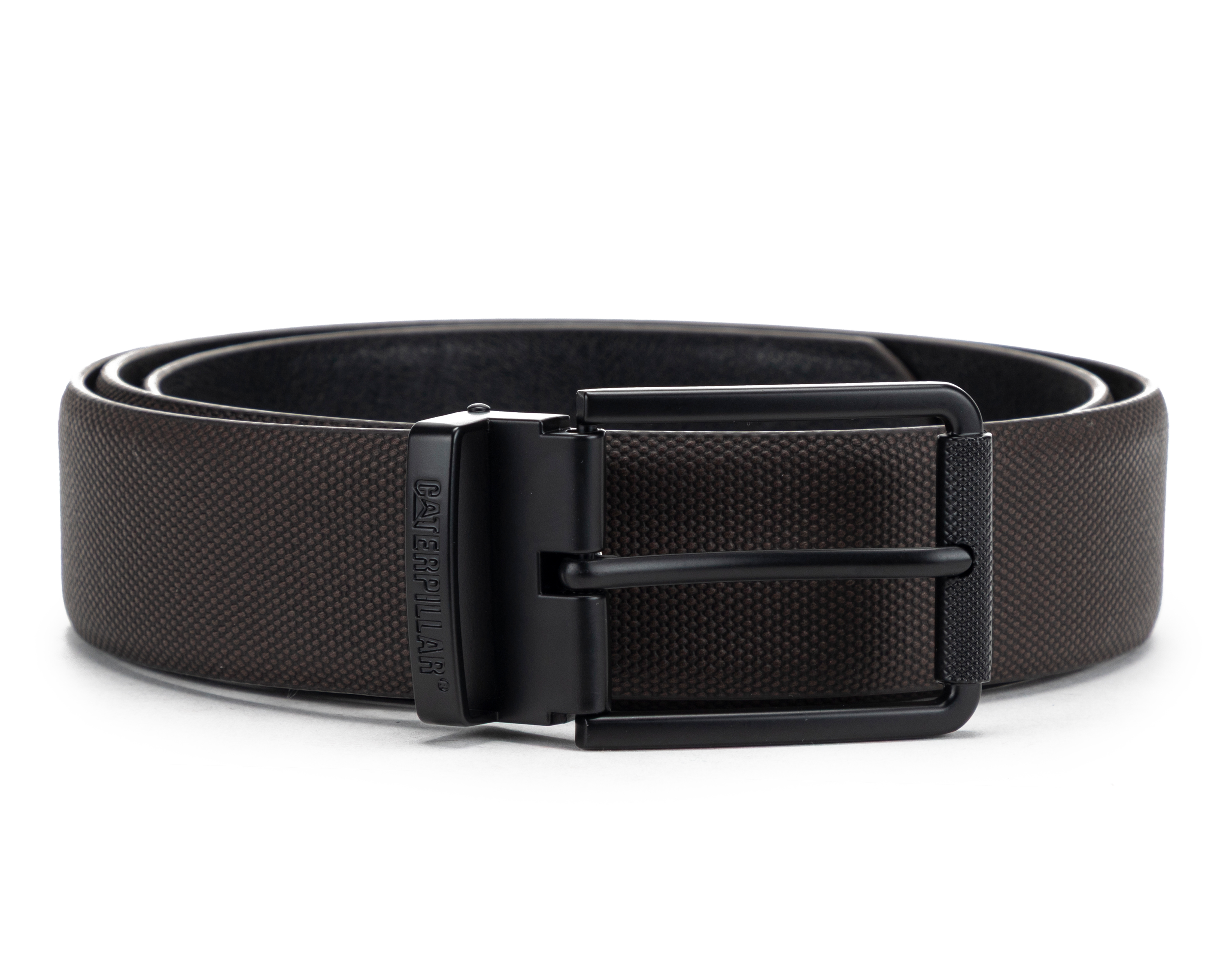 Foto 5 pulgar | Foto 4 | Cartera y Cinturón para Hombre CAT Café 2 Piezas