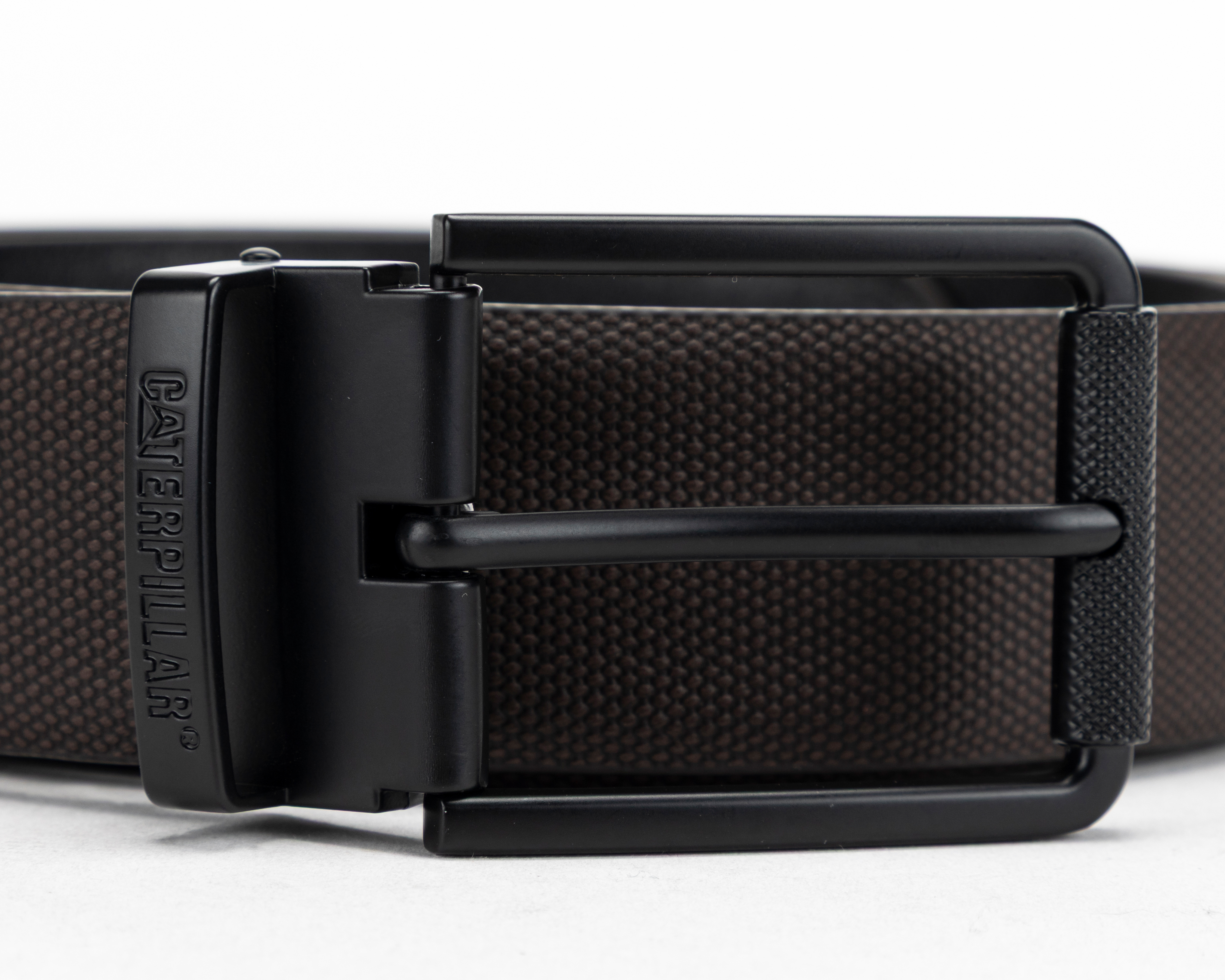 Foto 6 pulgar | Foto 5 | Cartera y Cinturón para Hombre CAT Café 2 Piezas