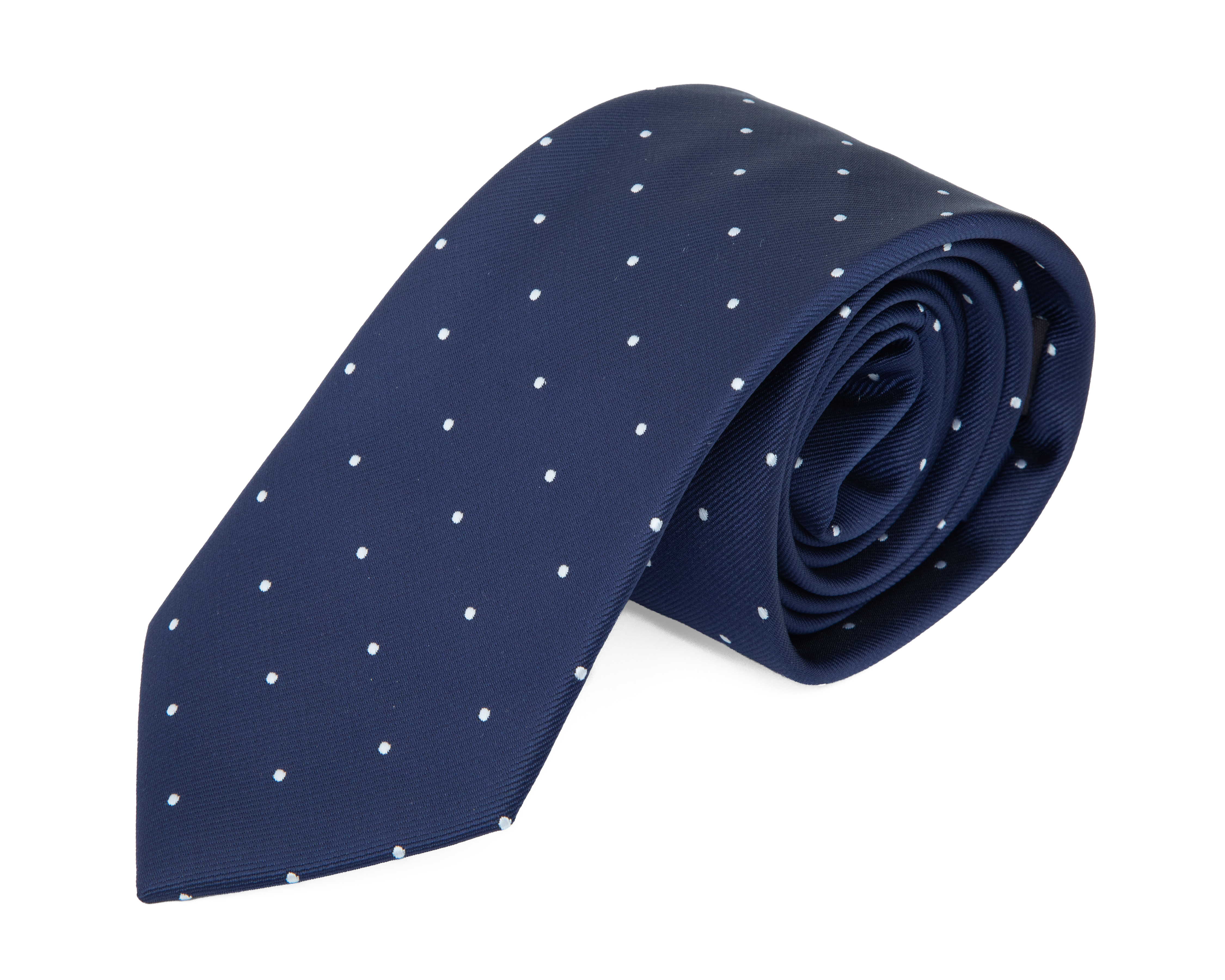 Foto 3 pulgar | Foto 2 | Corbata de Puntos Wall Street Azul