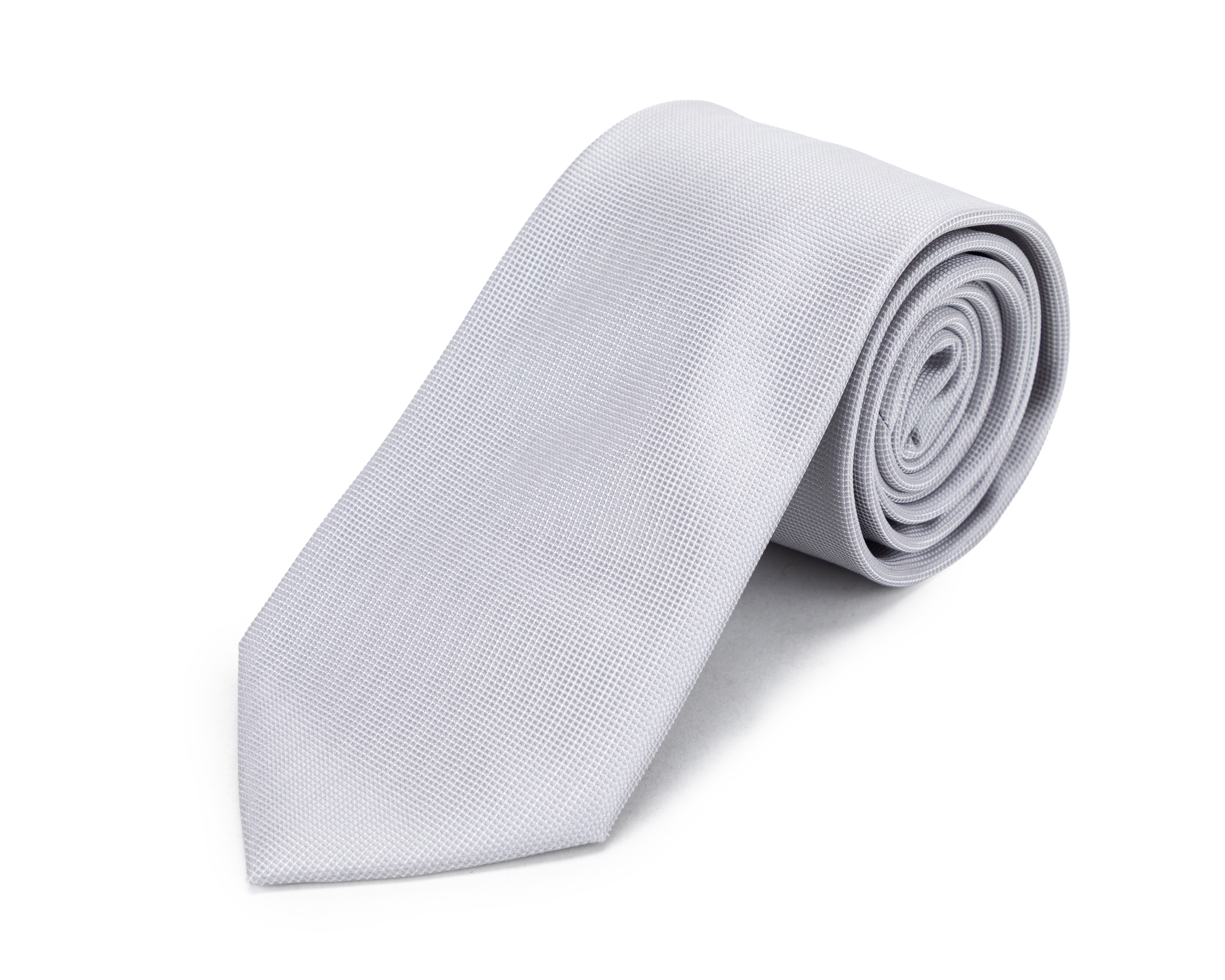 Foto 3 pulgar | Foto 2 | Corbata Lisa Wall Street Gris