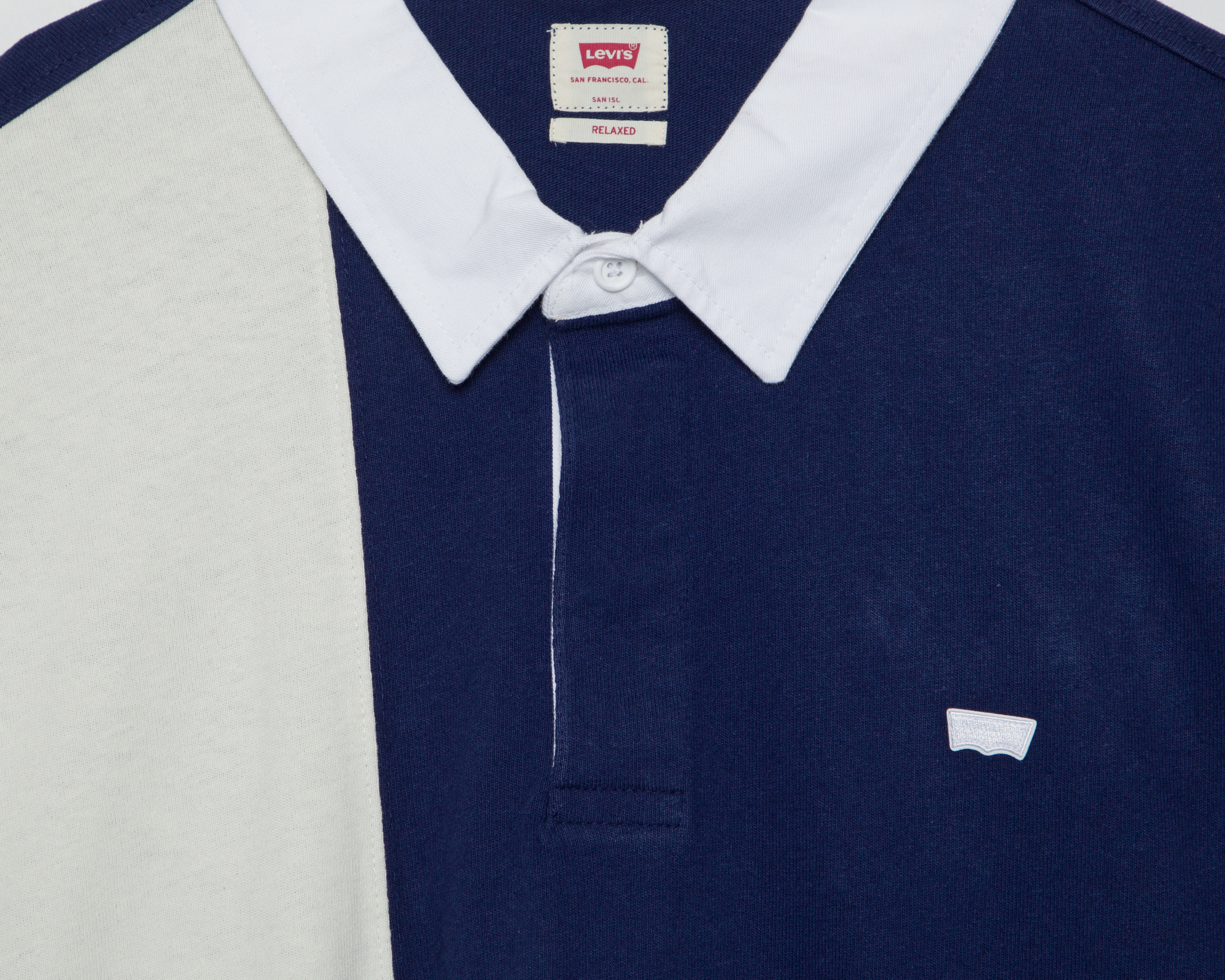 Foto 3 | Foto 3 | Playera Polo Levi's Manga Larga Azul para Hombre