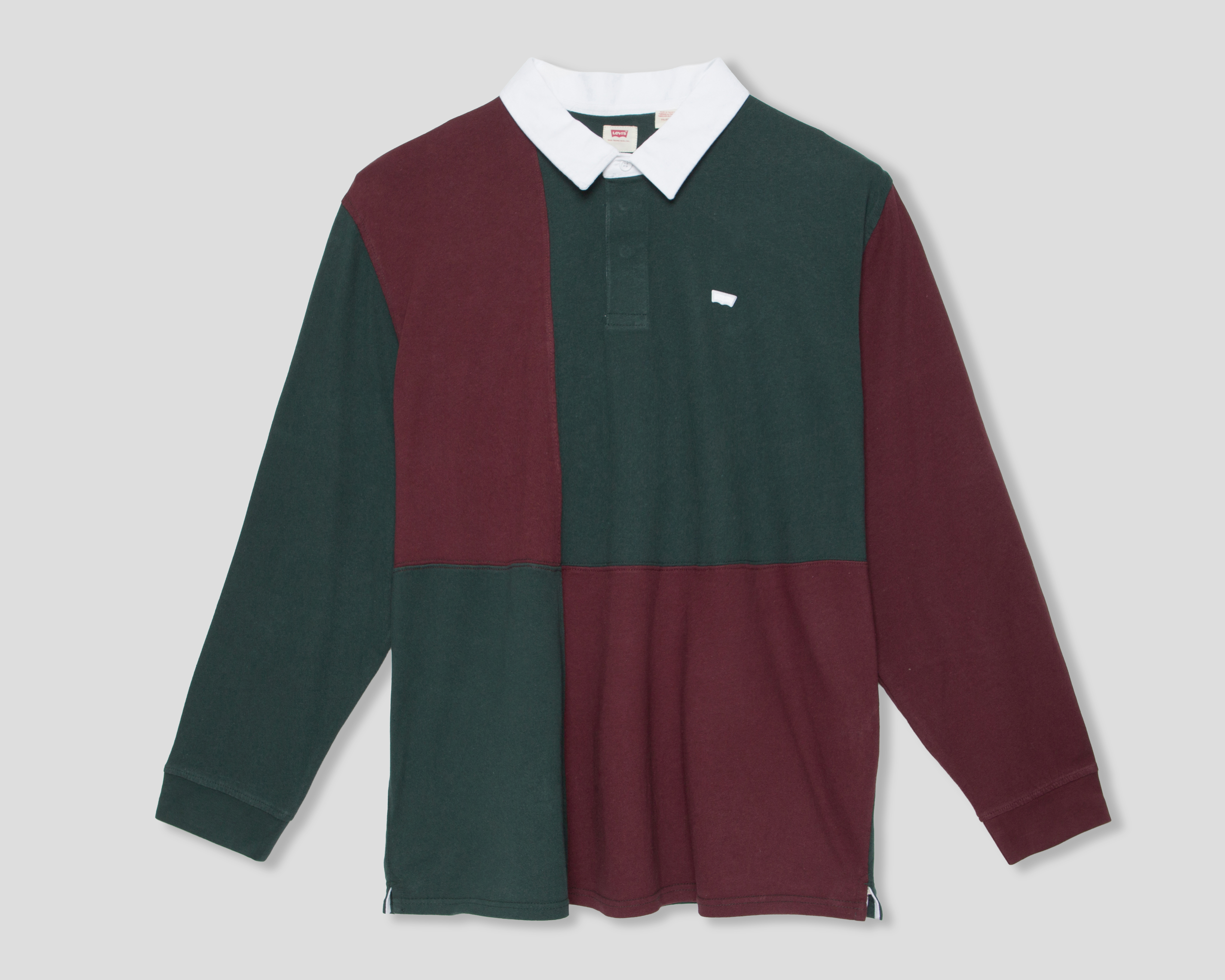 Foto 2 pulgar | Foto 1 | Playera Polo Levi's Manga Larga Multicolor para Hombre