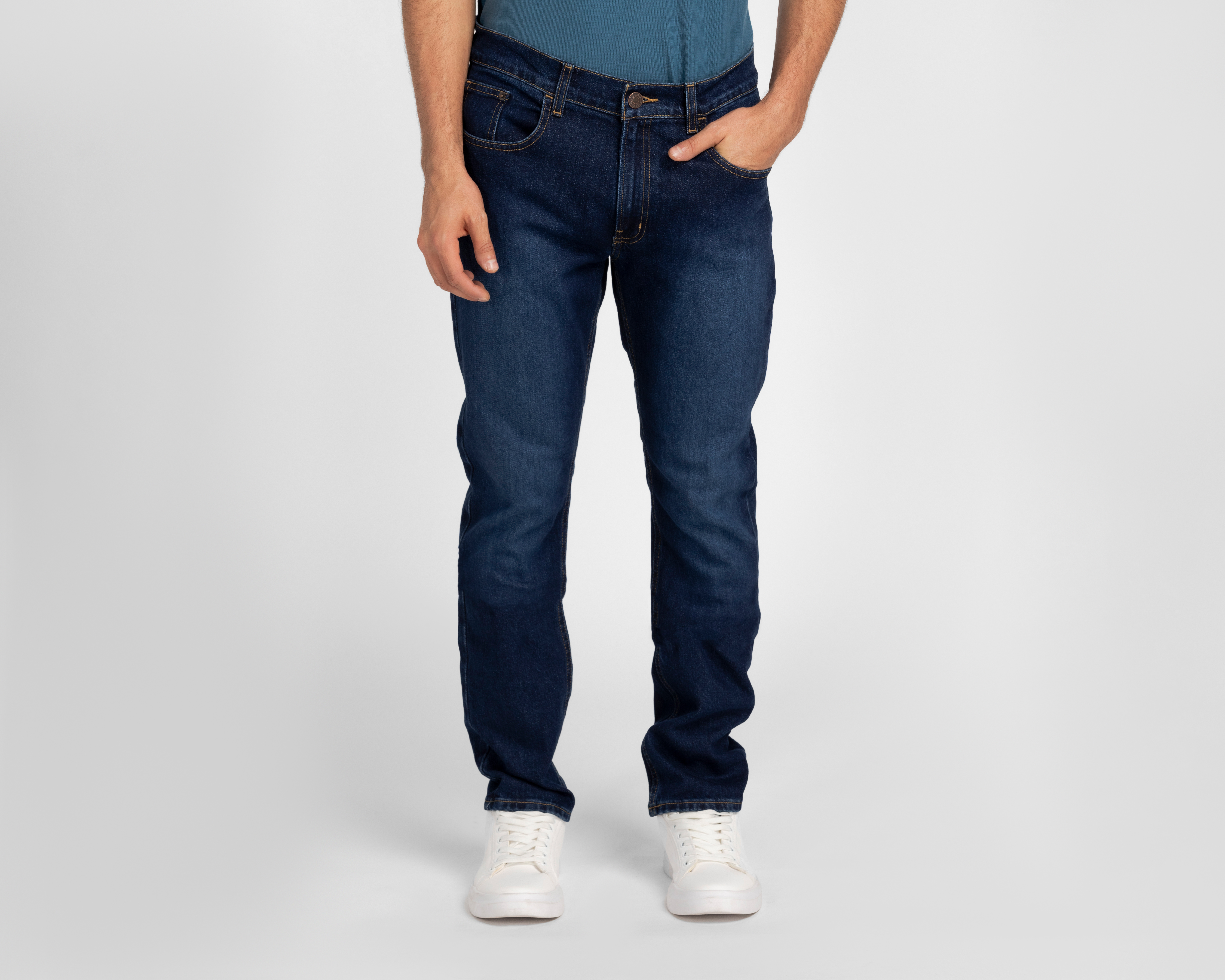 Foto 2 pulgar | Foto 1 | Jeans Fit Slim Oggi Iron para Hombre