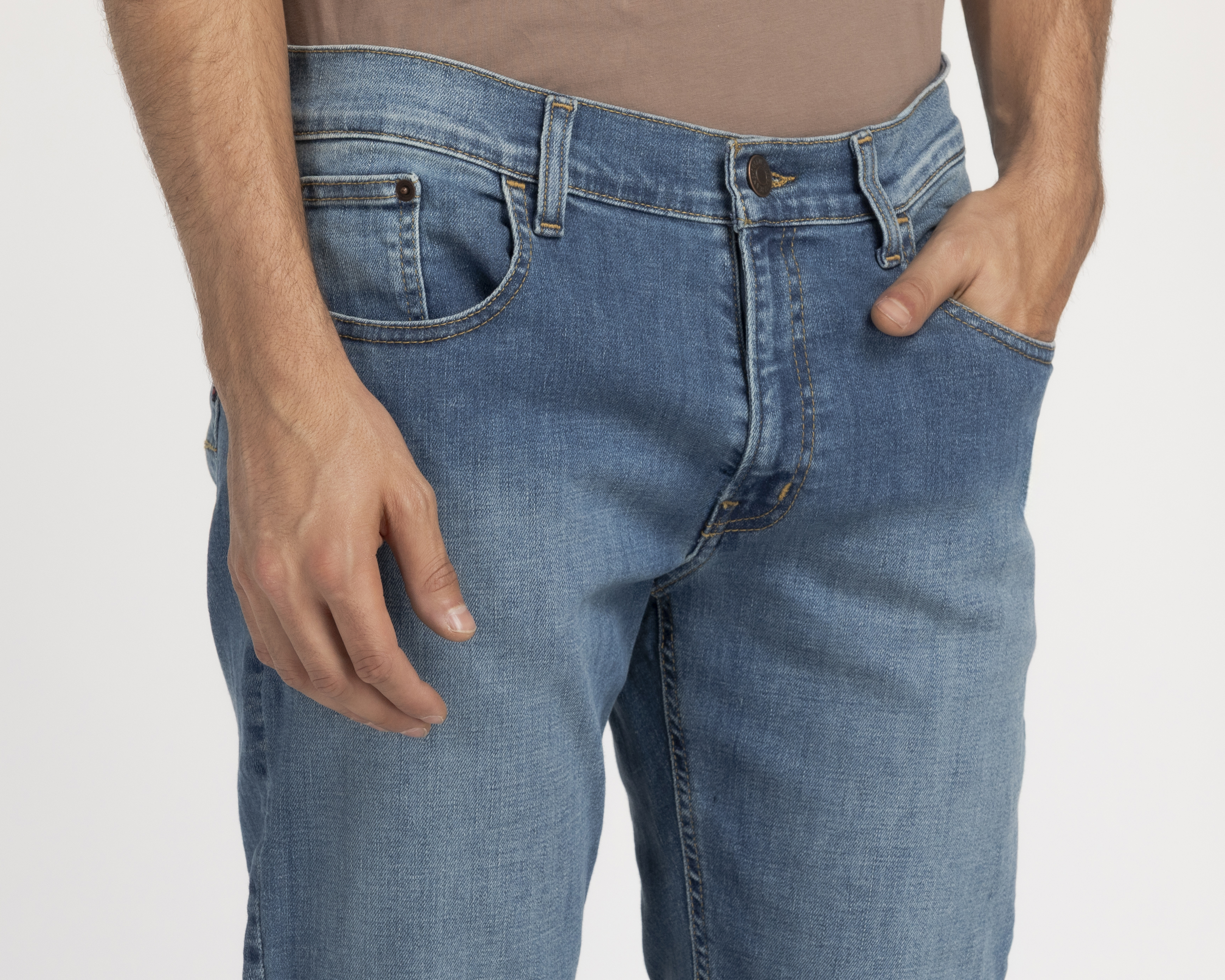 Foto 3 | Foto 3 | Jeans Slim Fit Oggi Iron Vintage para Hombre