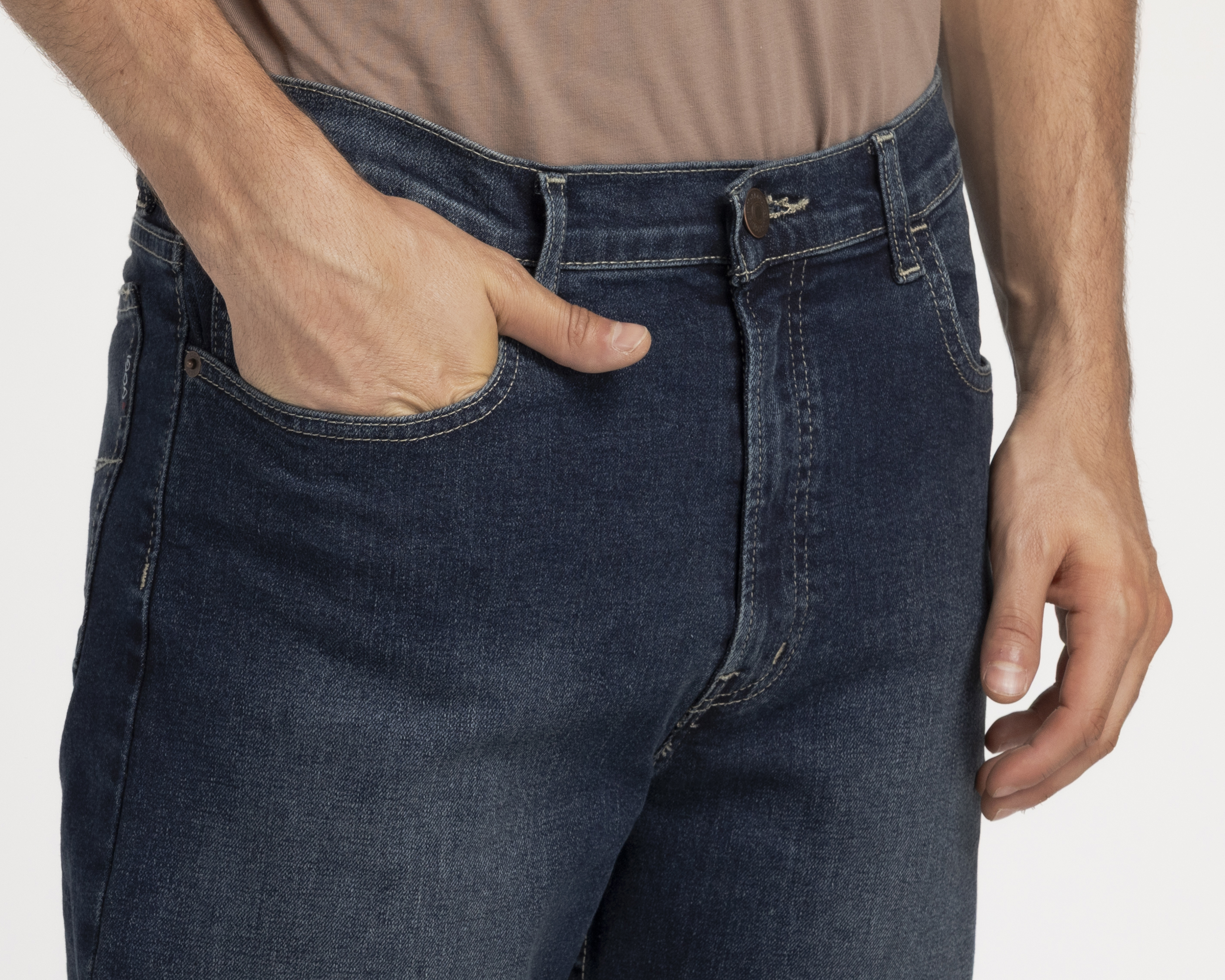 Foto 4 pulgar | Foto 3 | Jeans Straight Oggi Power Vintage para Hombre