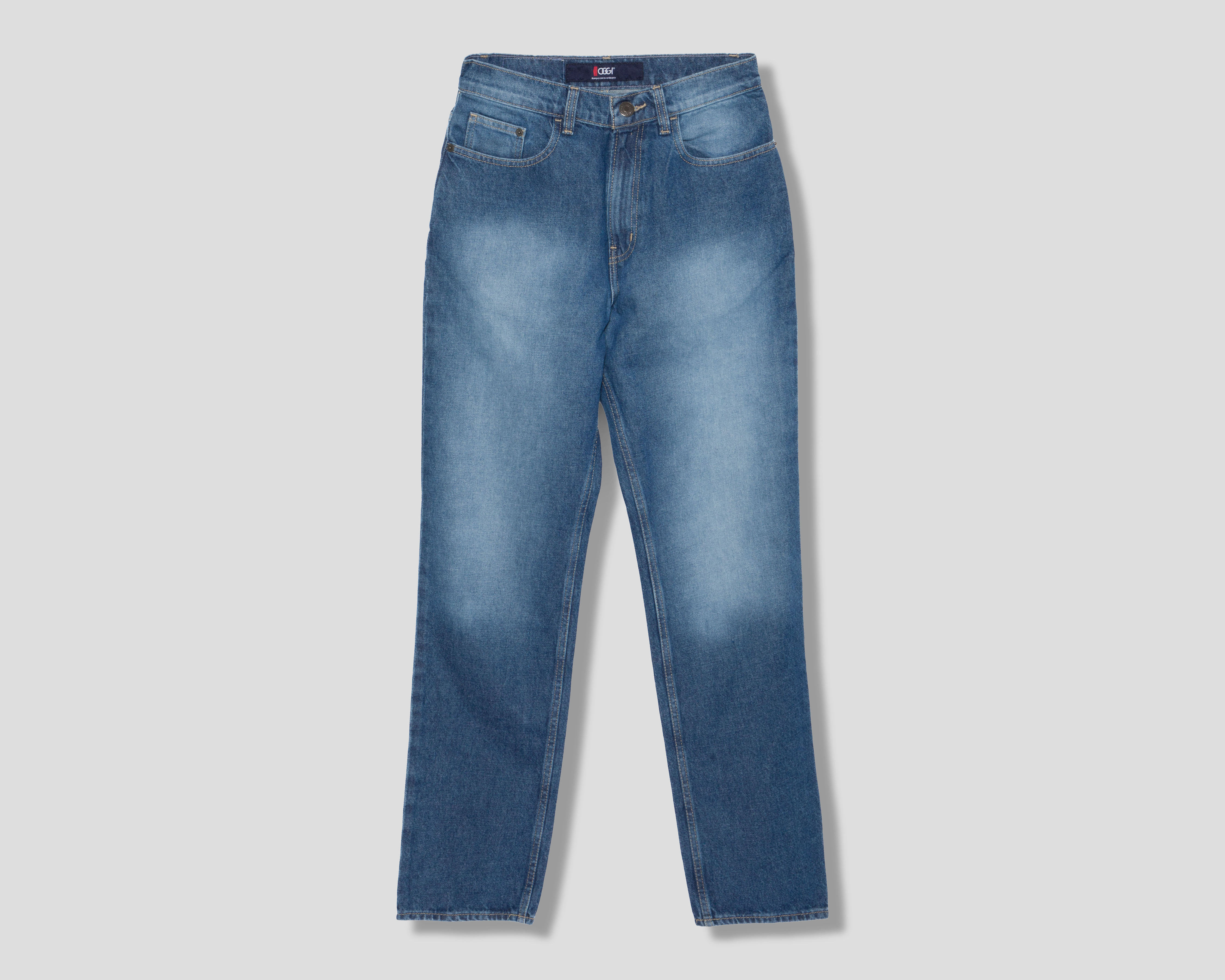 Foto 2 pulgar | Foto 1 | Jeans Oggi Power Vintage Straight para Hombre