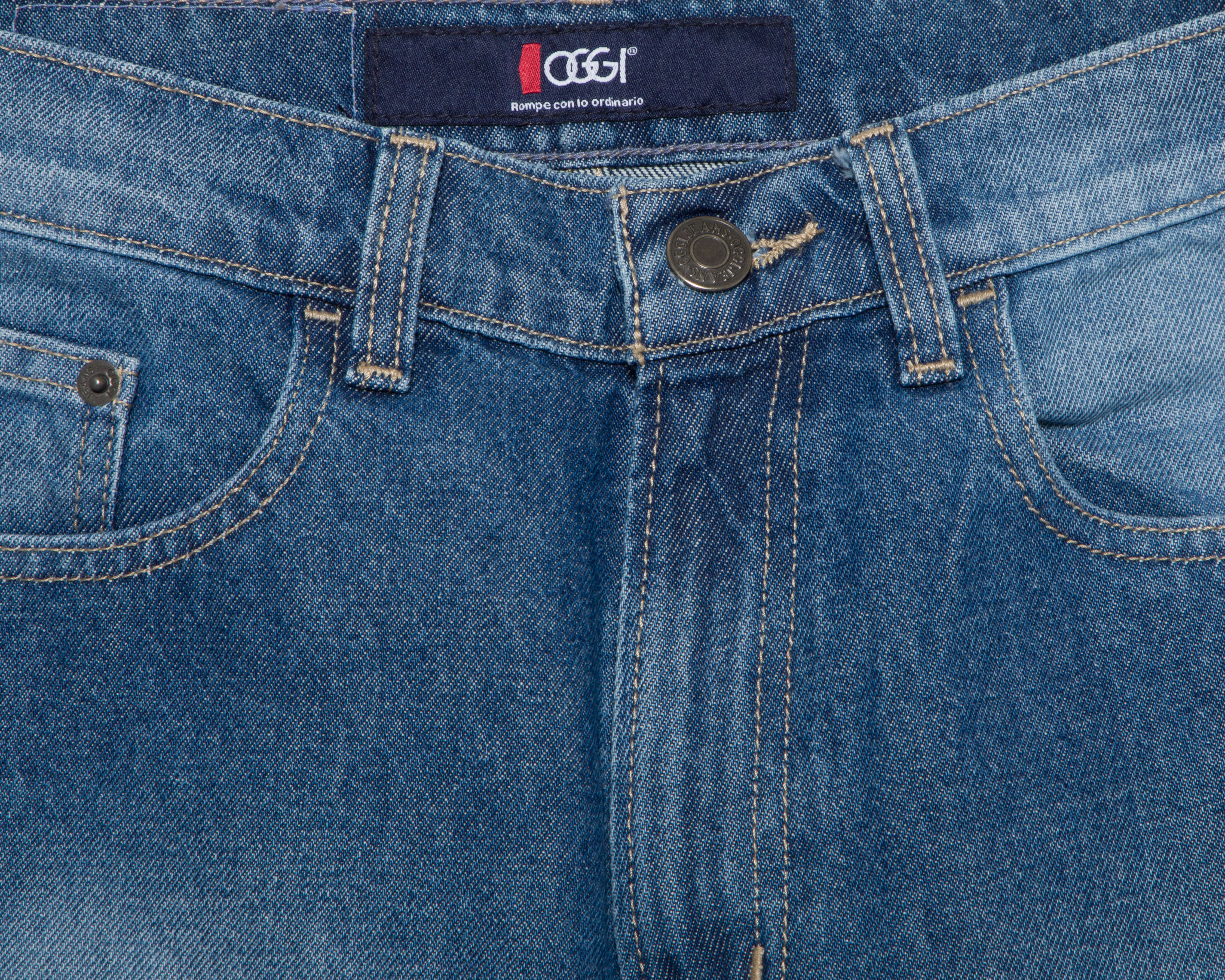 Foto 4 pulgar | Foto 3 | Jeans Oggi Power Vintage Straight para Hombre