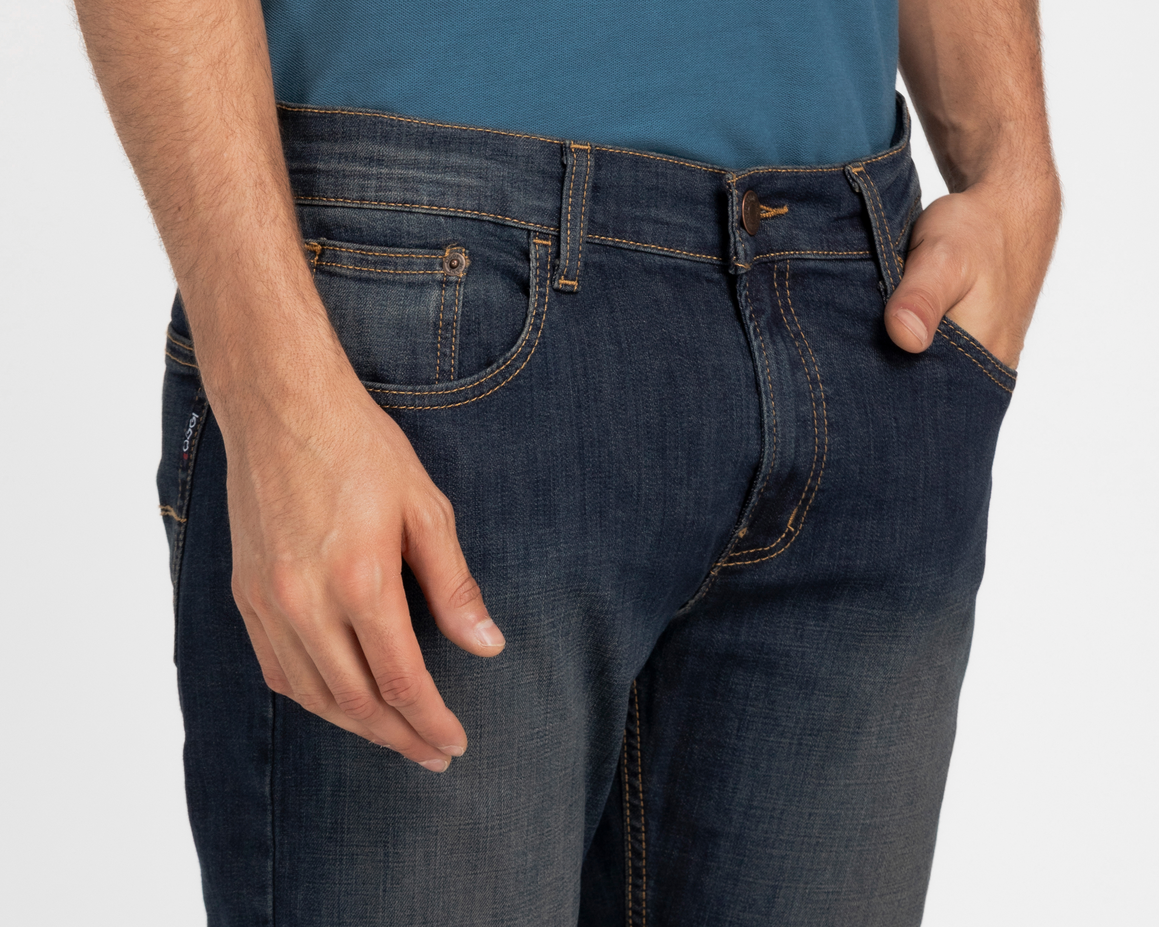 Foto 4 pulgar | Foto 3 | Jeans Skinny Oggi Risk Vintage para Hombre