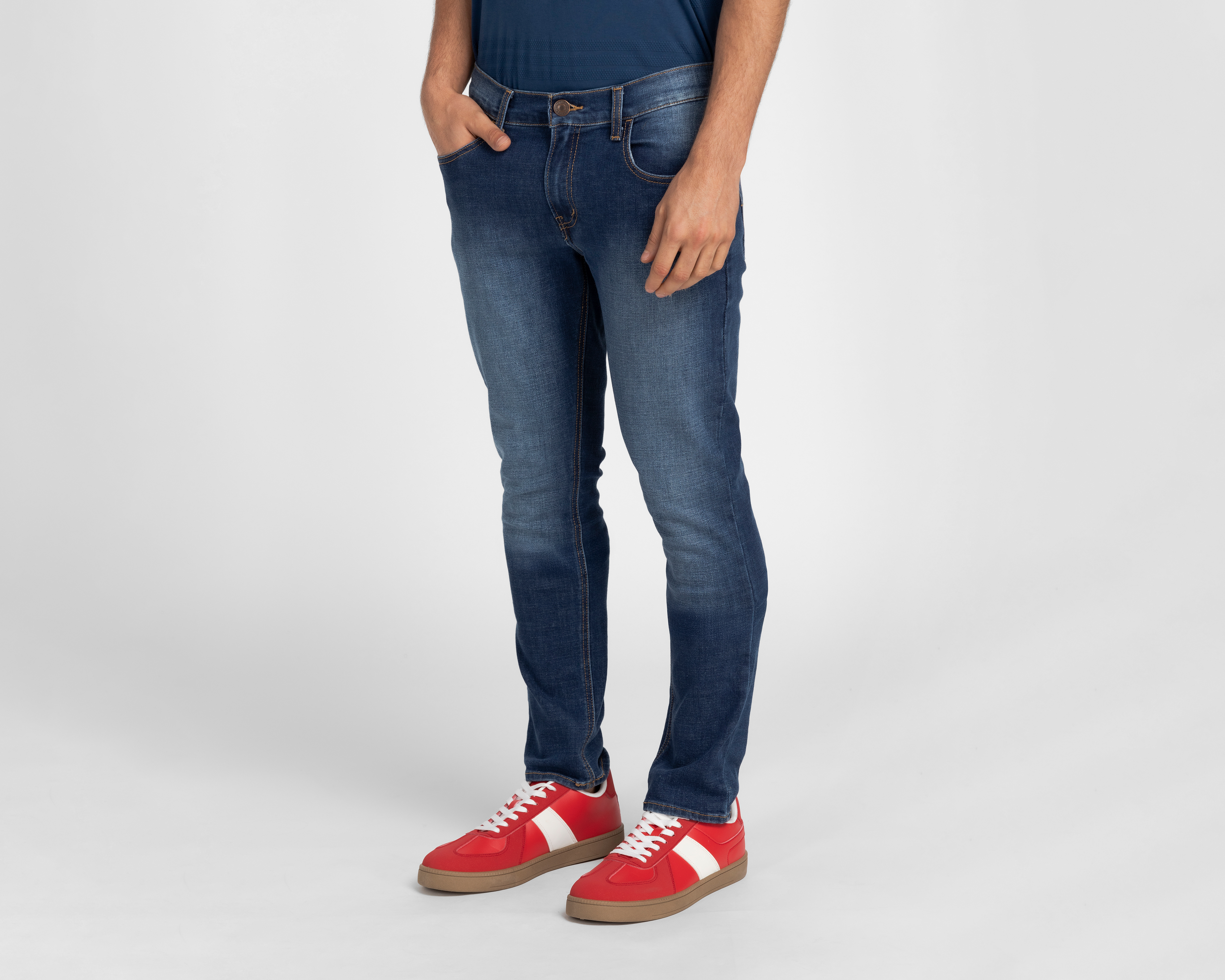 Foto 2 pulgar | Foto 1 | Jeans Skinny Oggi Risk Vintage para Hombre