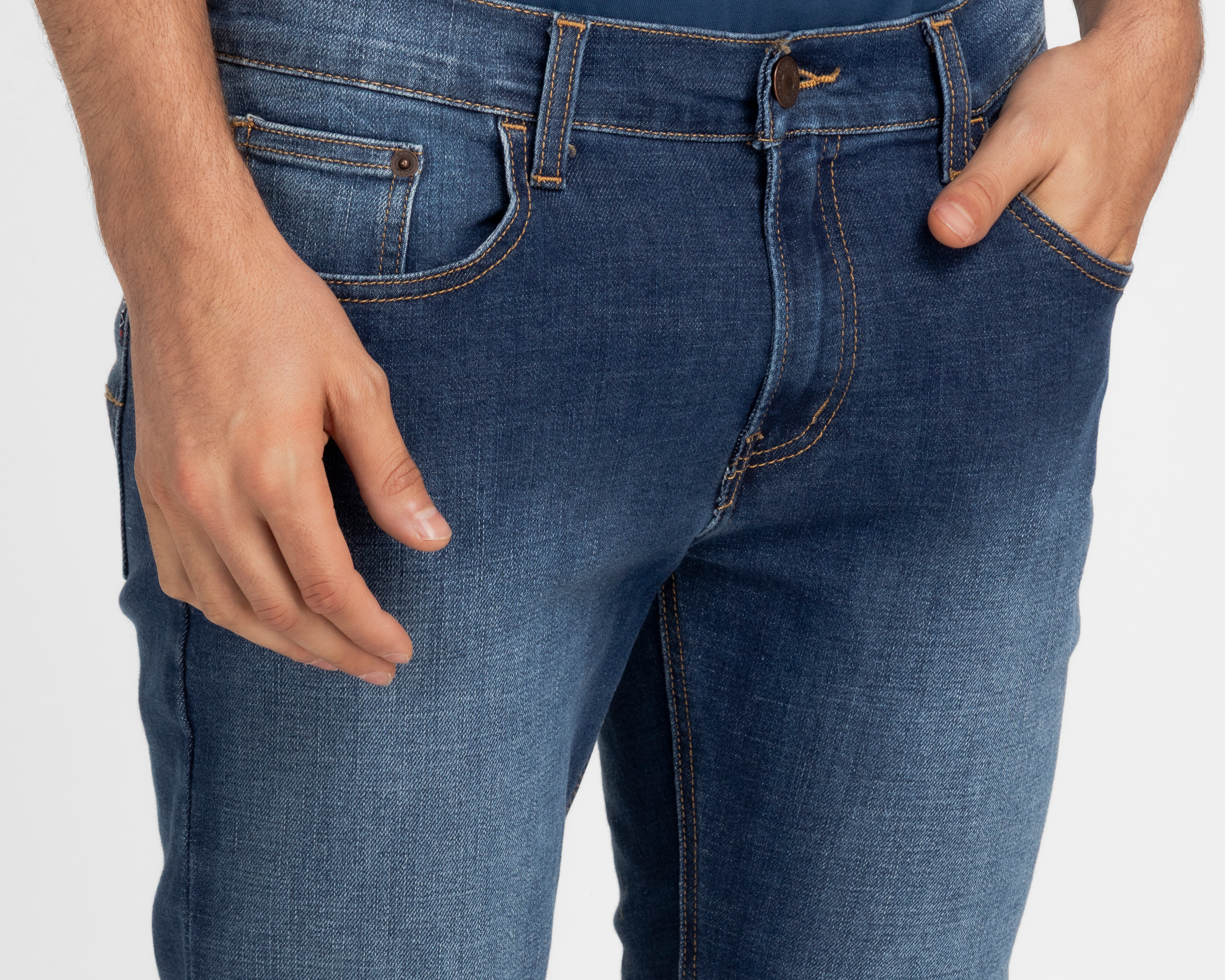 Foto 4 pulgar | Foto 3 | Jeans Skinny Oggi Risk Vintage para Hombre