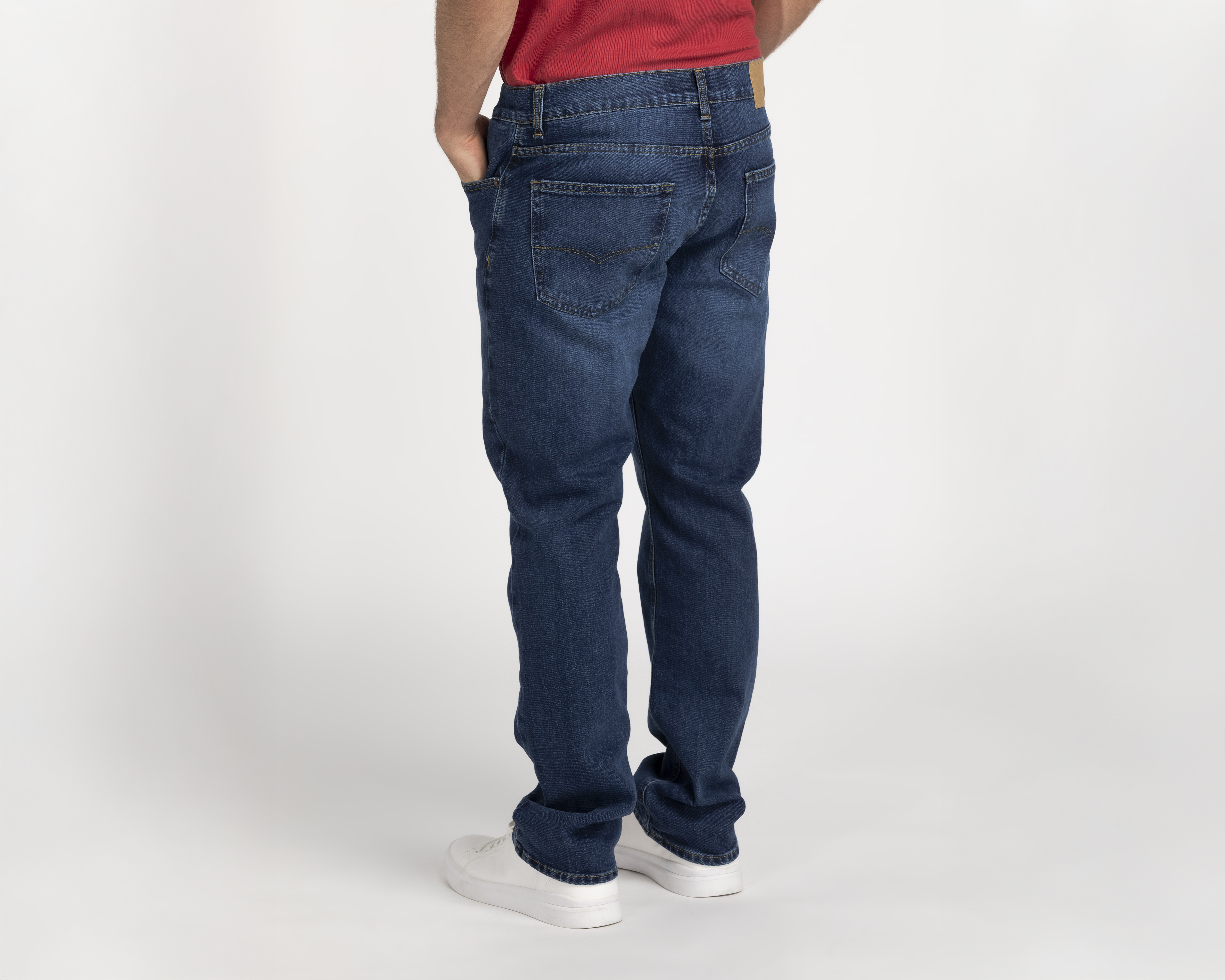 Foto 3 pulgar | Foto 2 | Jeans Slim Straight Oggi Vaxter Vintage para Hombre