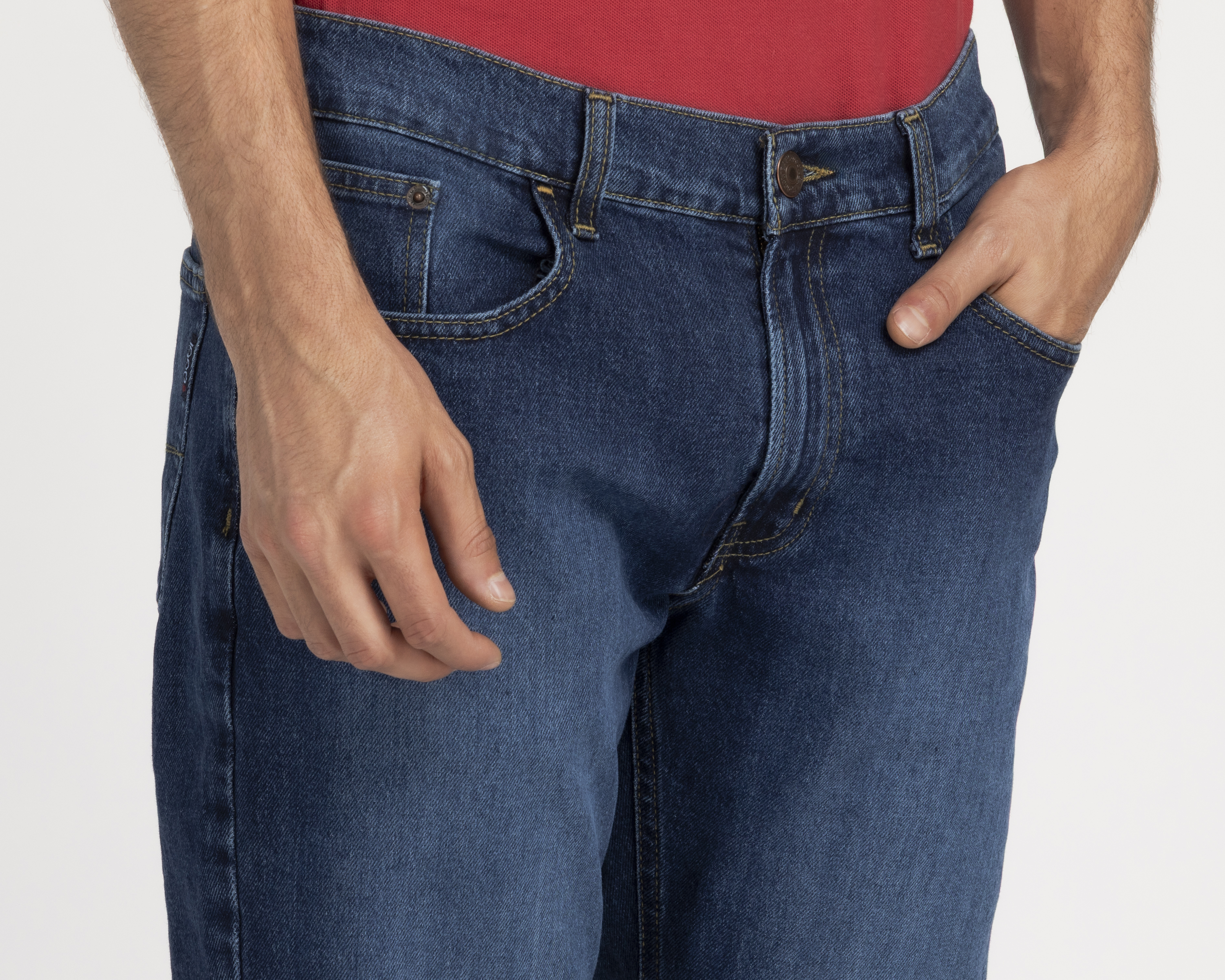 Foto 4 pulgar | Foto 3 | Jeans Slim Straight Oggi Vaxter Vintage para Hombre