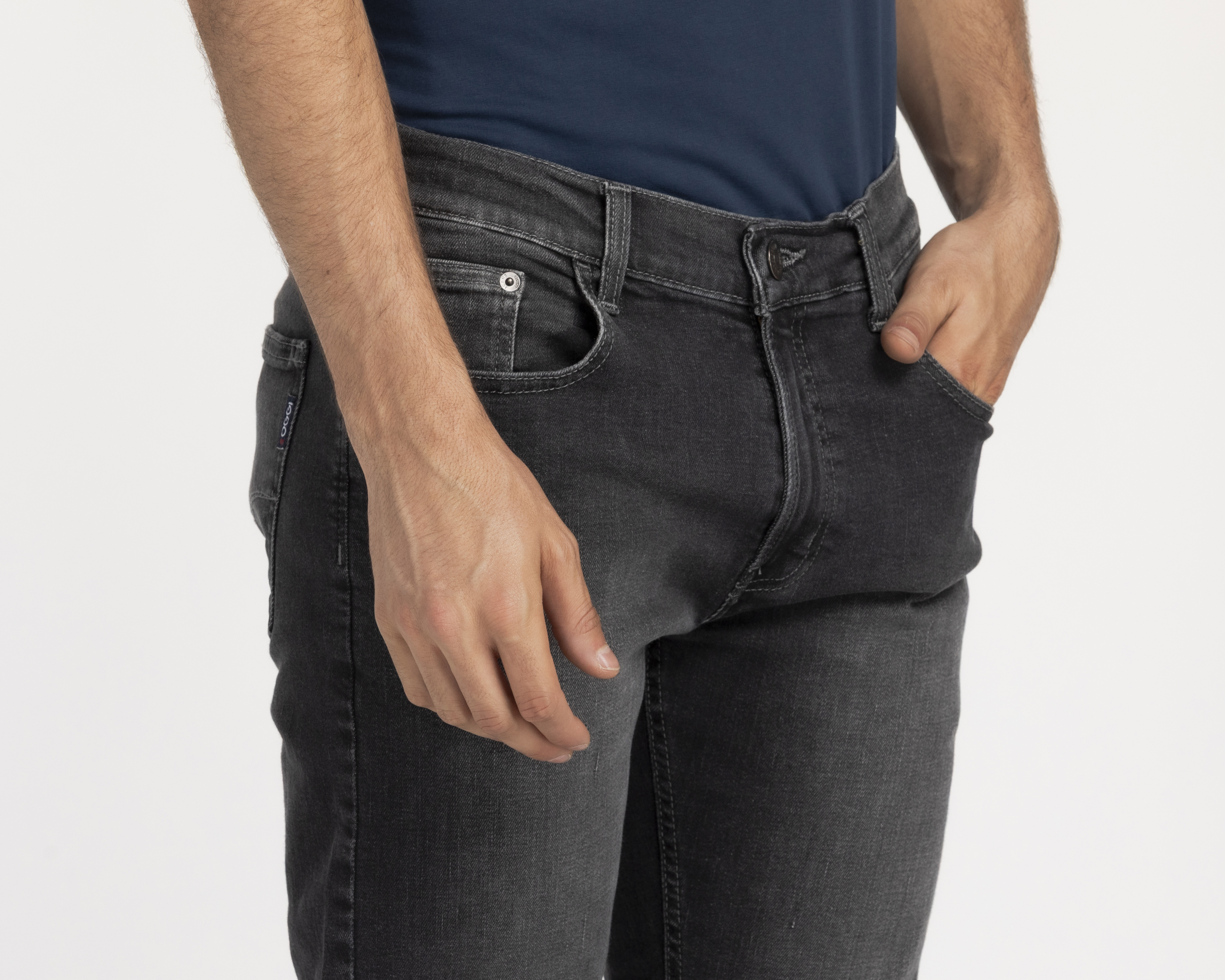 Foto 4 pulgar | Foto 3 | Jeans Recto Oggi Vaxter Vintage para Hombre