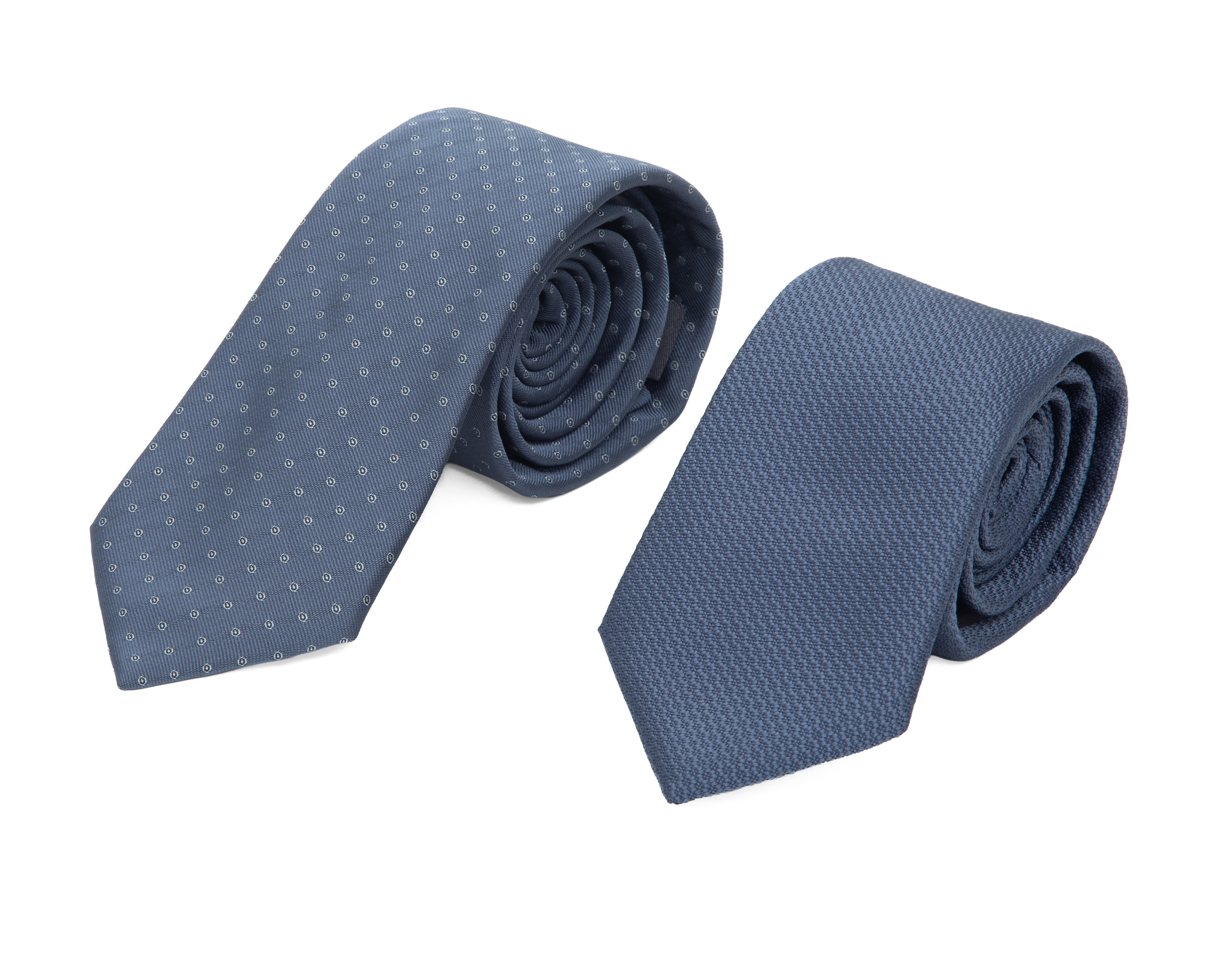 Foto 4 pulgar | Foto 3 | Corbata Estampada Wall Street Gris 2 Piezas