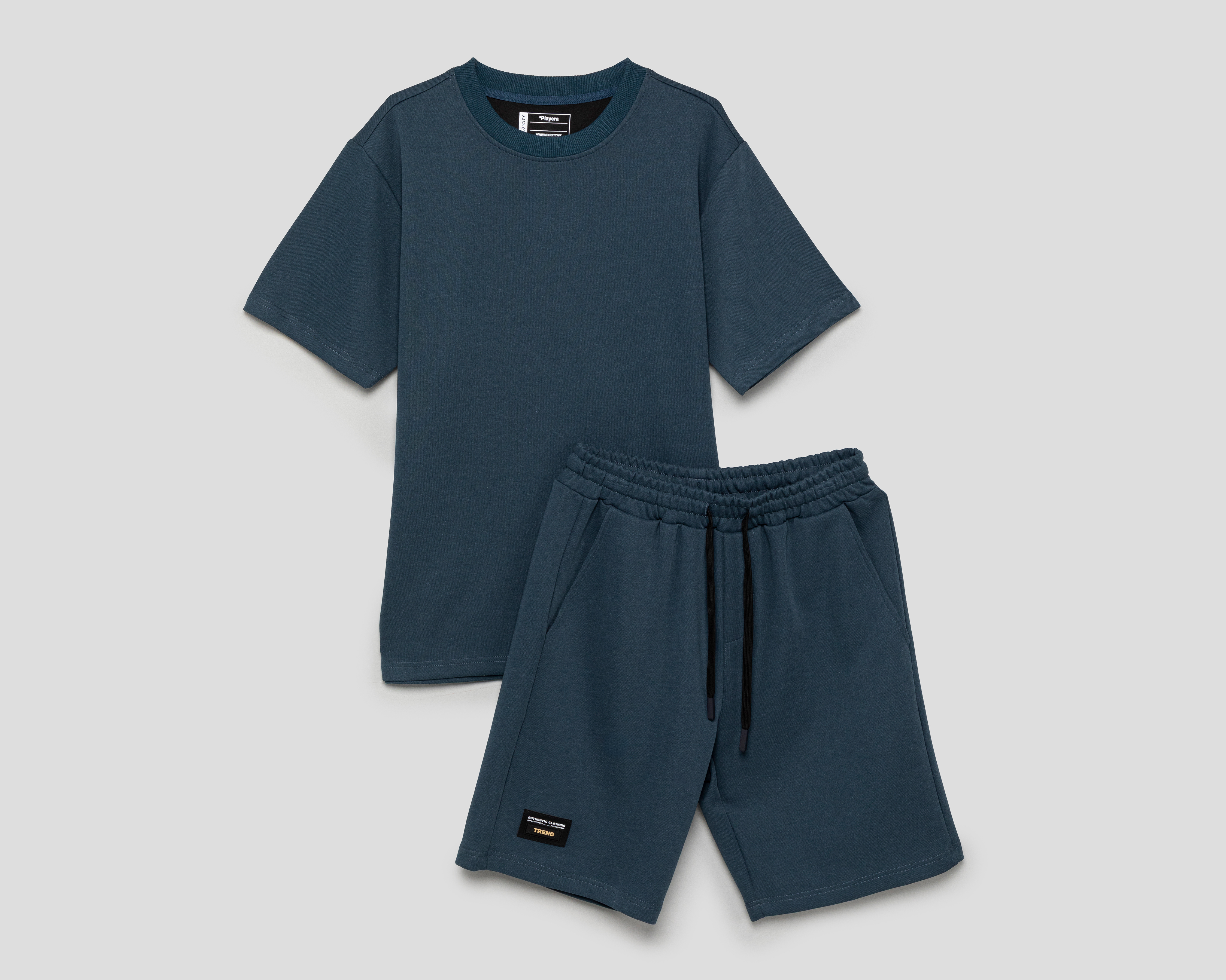 Foto 2 pulgar | Foto 1 | Playera y Short Neo*City para Hombre