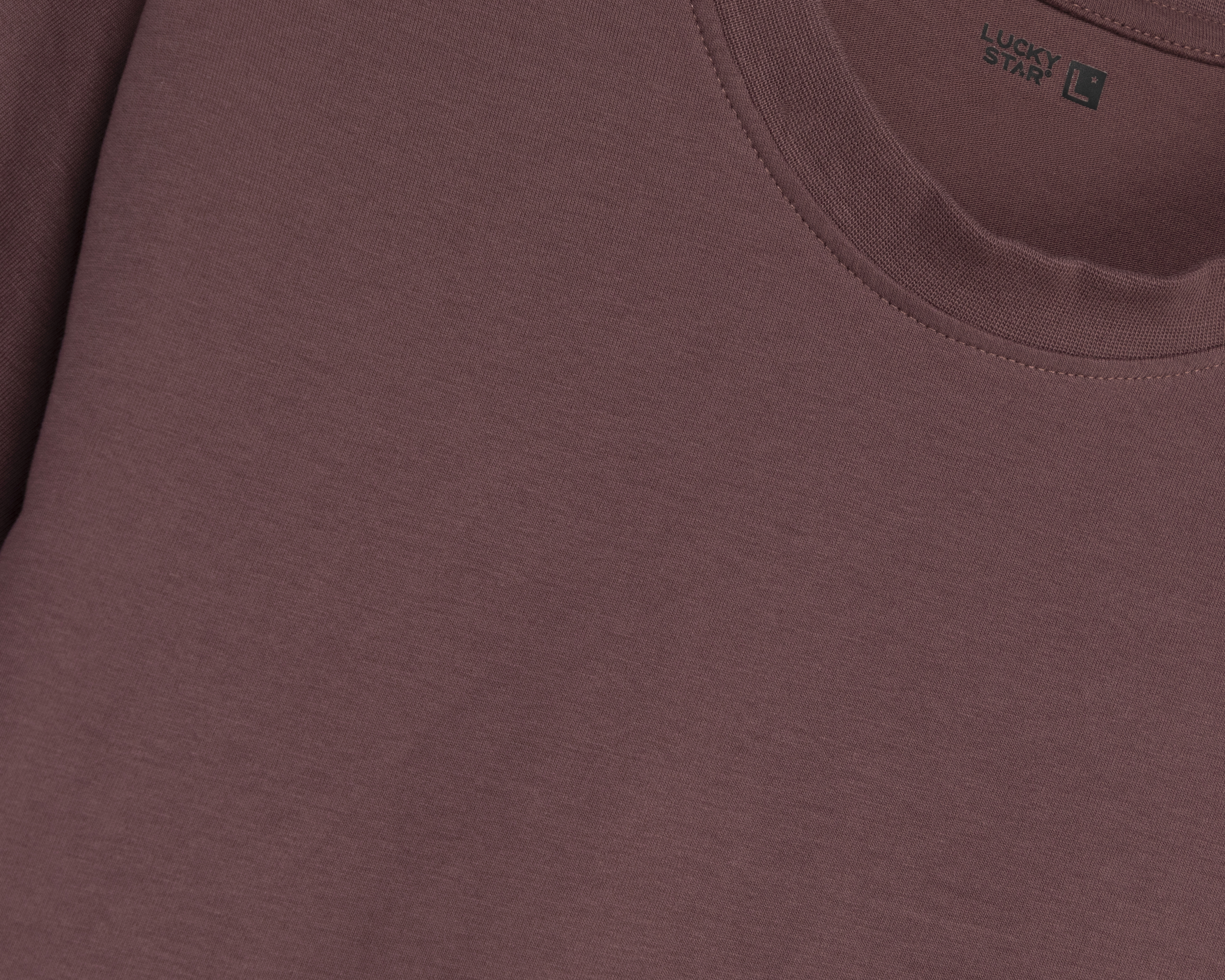 Foto 4 pulgar | Foto 3 | Playera de Cuello Redondo Vino Lucky Star para Hombre