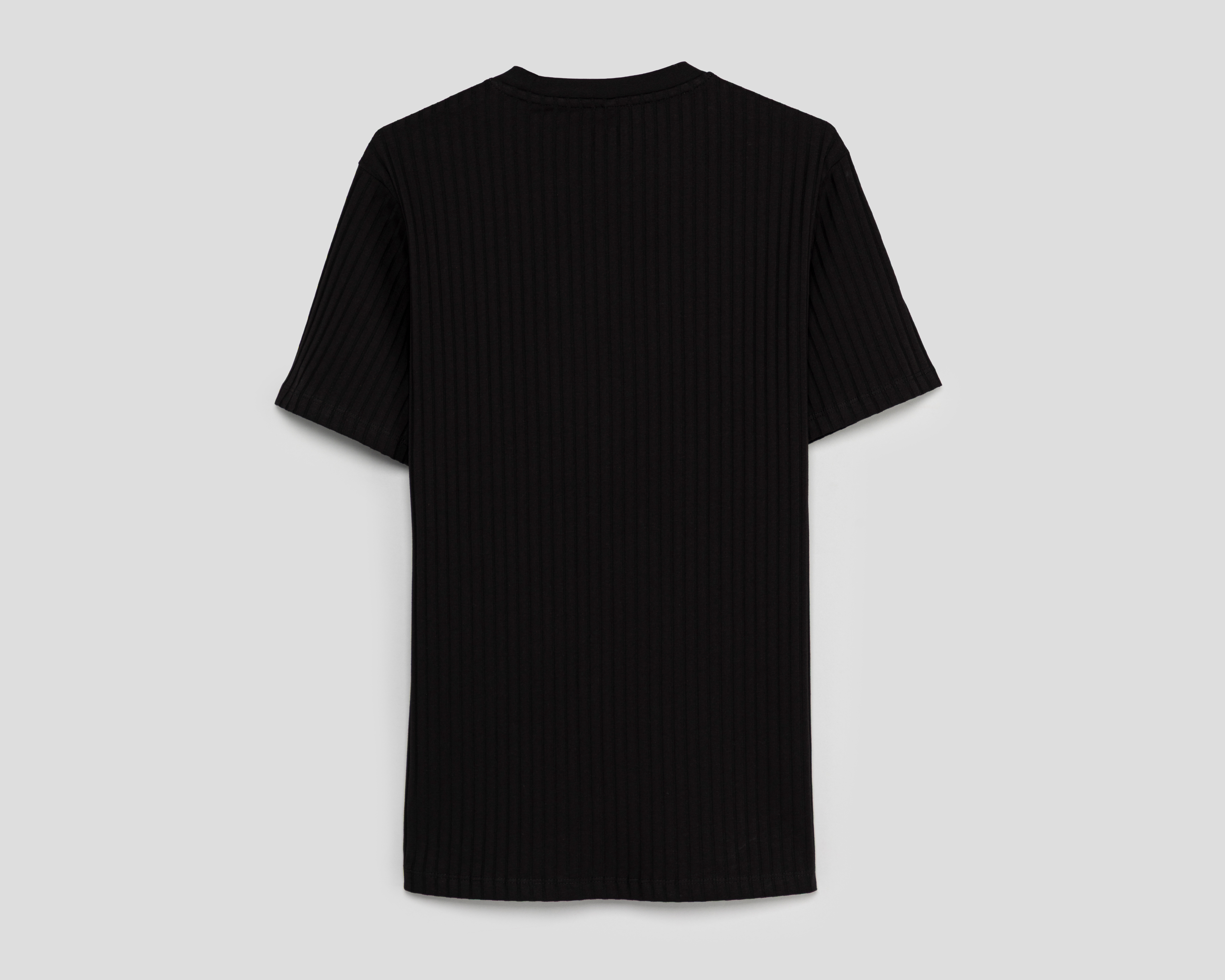 Foto 2 | Foto 2 | Playera de Cuello Redondo Negra Strona para Hombre