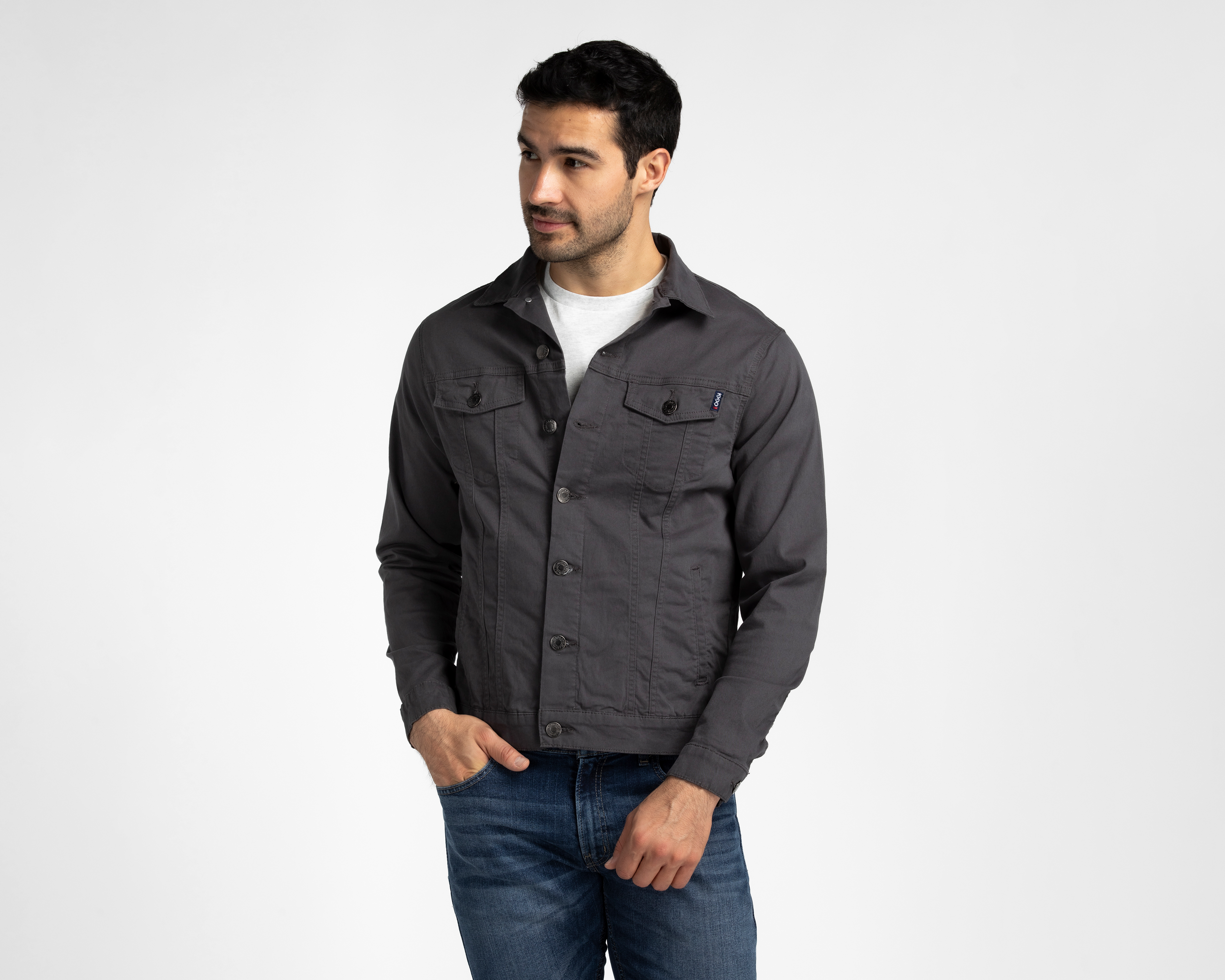 Foto 2 pulgar | Foto 1 | Chamarra Oggi para Hombre