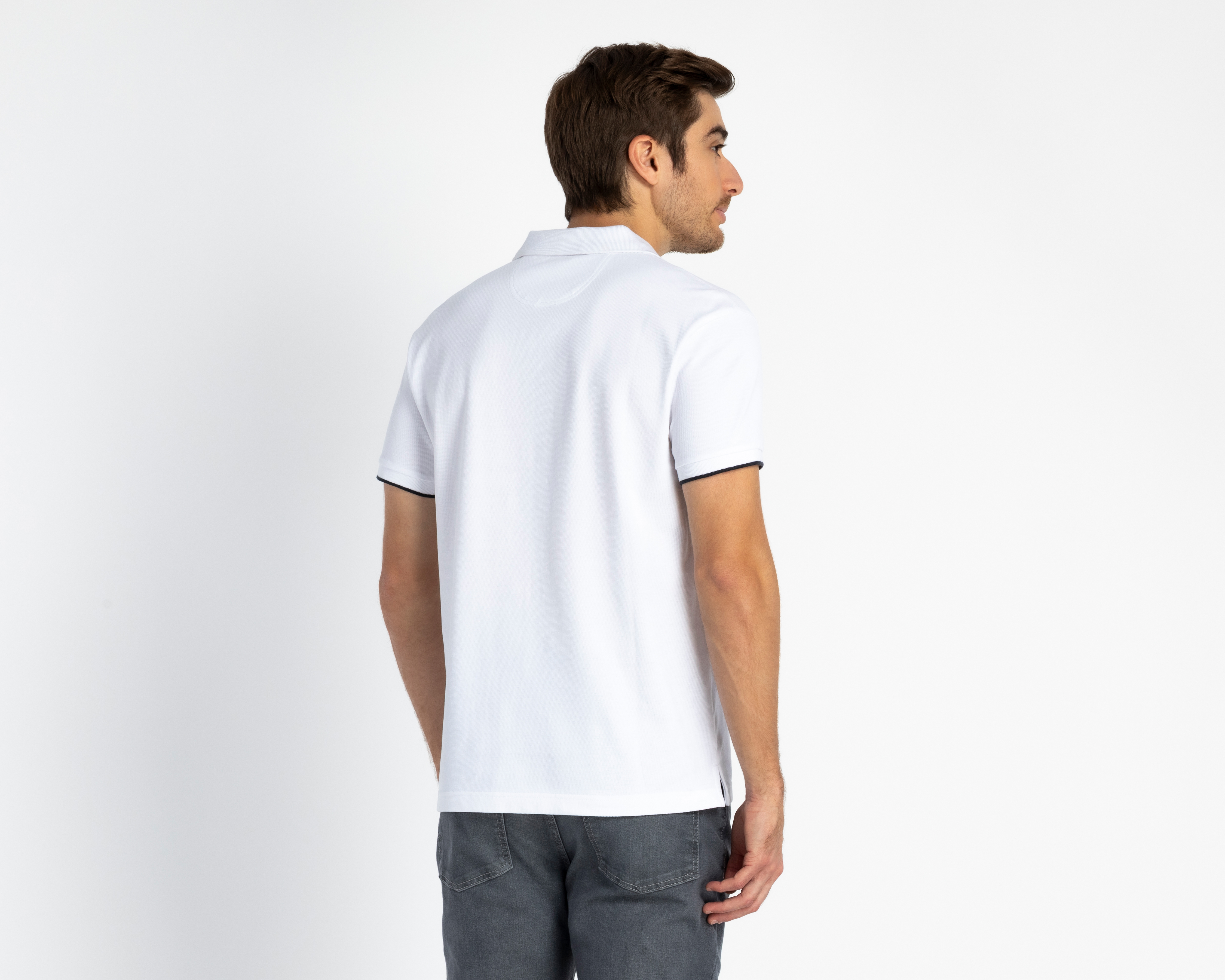 Foto 3 pulgar | Foto 2 | Playera Polo Polo Union Club Blanca para Hombre