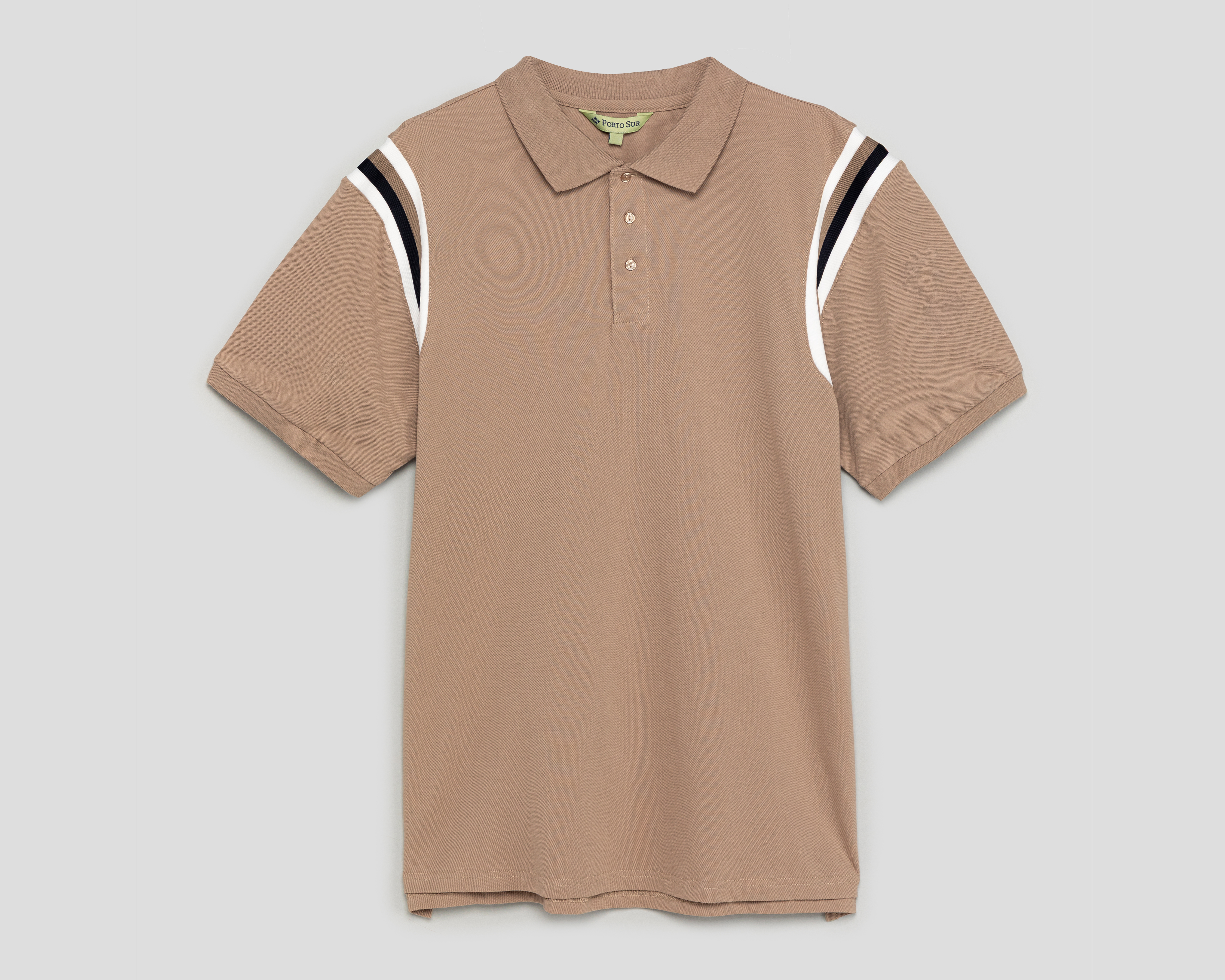 Foto 1 | Foto 1 | Playera Polo Porto Sur Café para Hombre