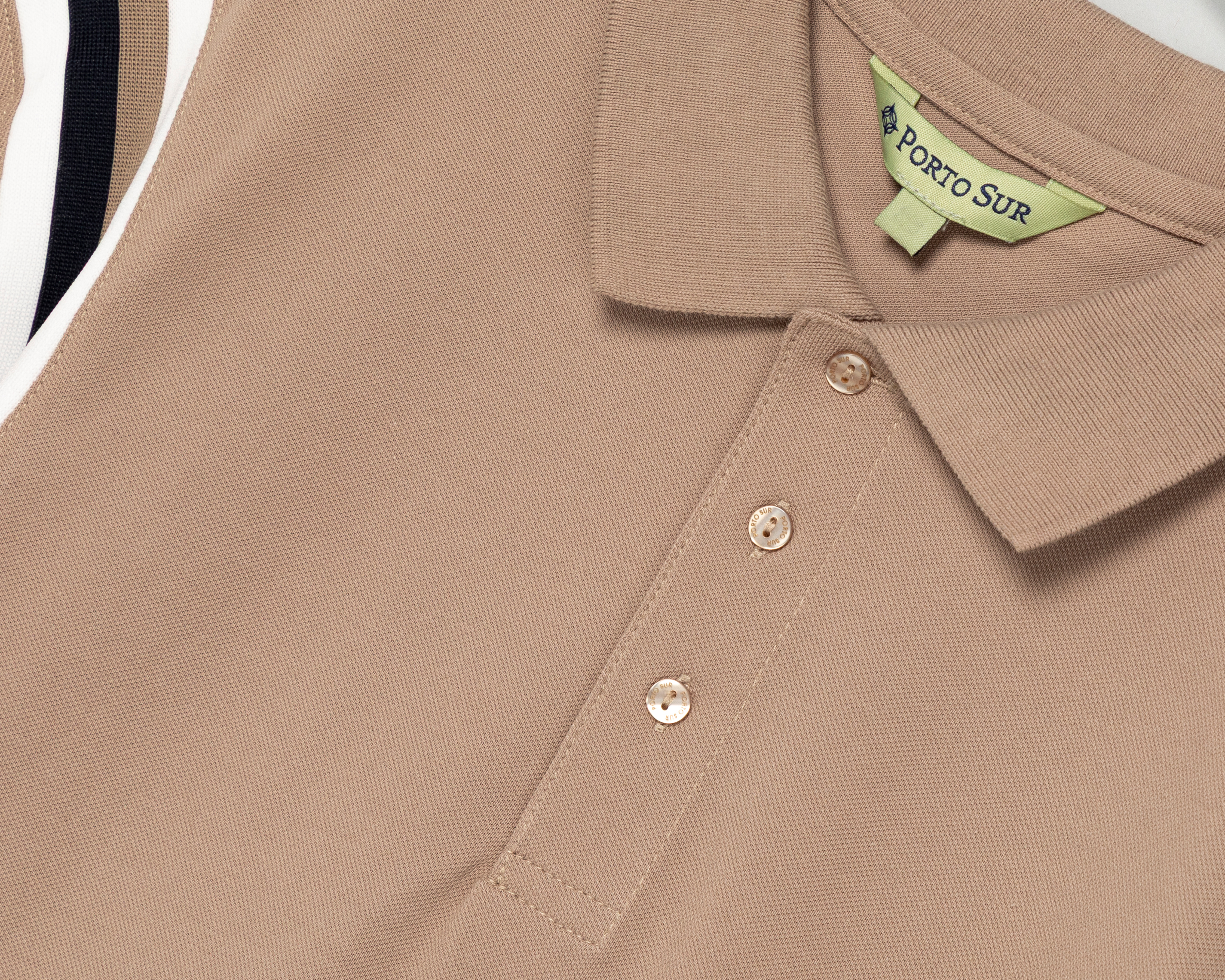 Foto 3 | Foto 3 | Playera Polo Porto Sur Café para Hombre