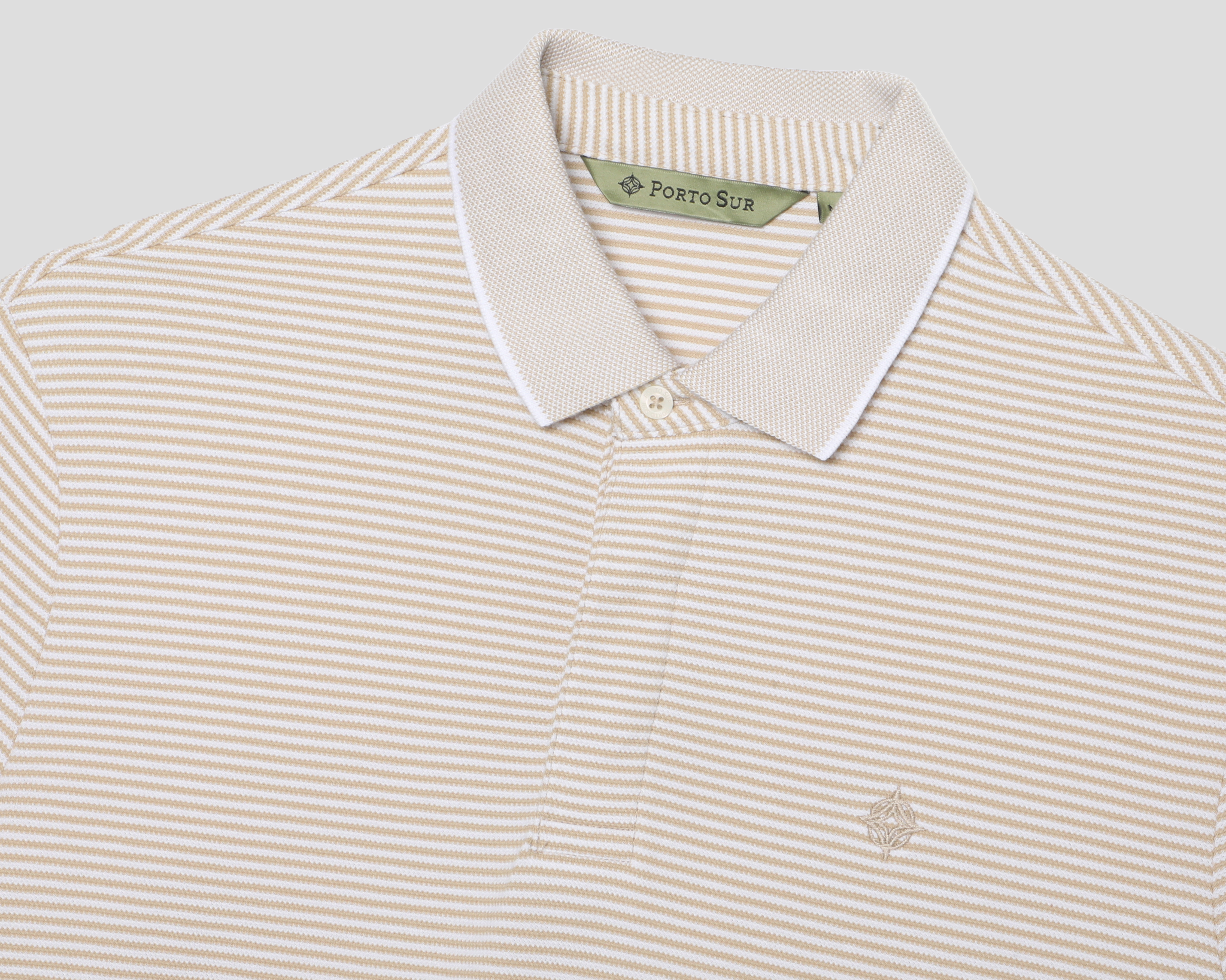 Foto 3 | Foto 3 | Playera Polo Porto Sur Caqui para Hombre