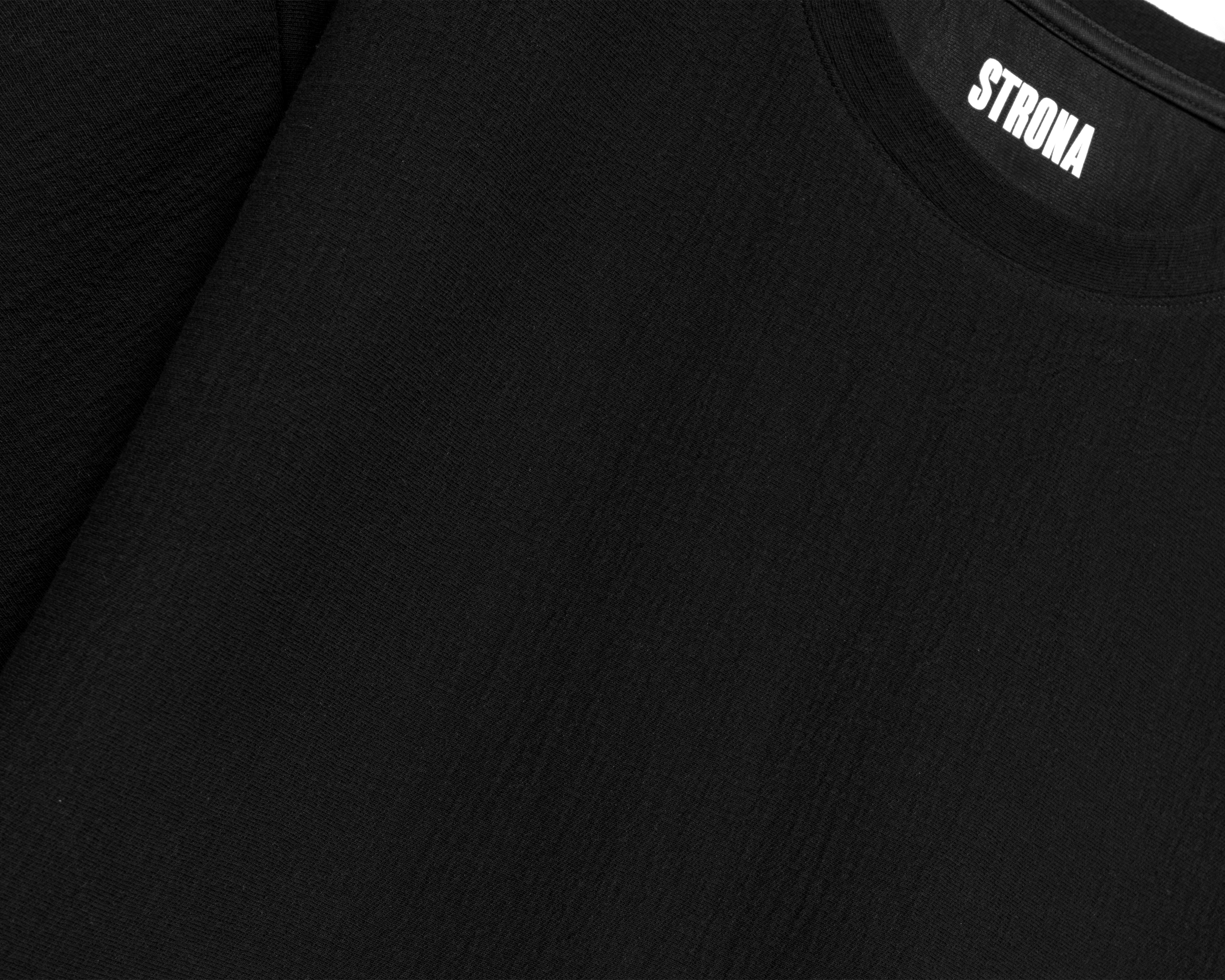 Foto 3 | Foto 3 | Playera de Cuello Redondo Negra Strona para Hombre