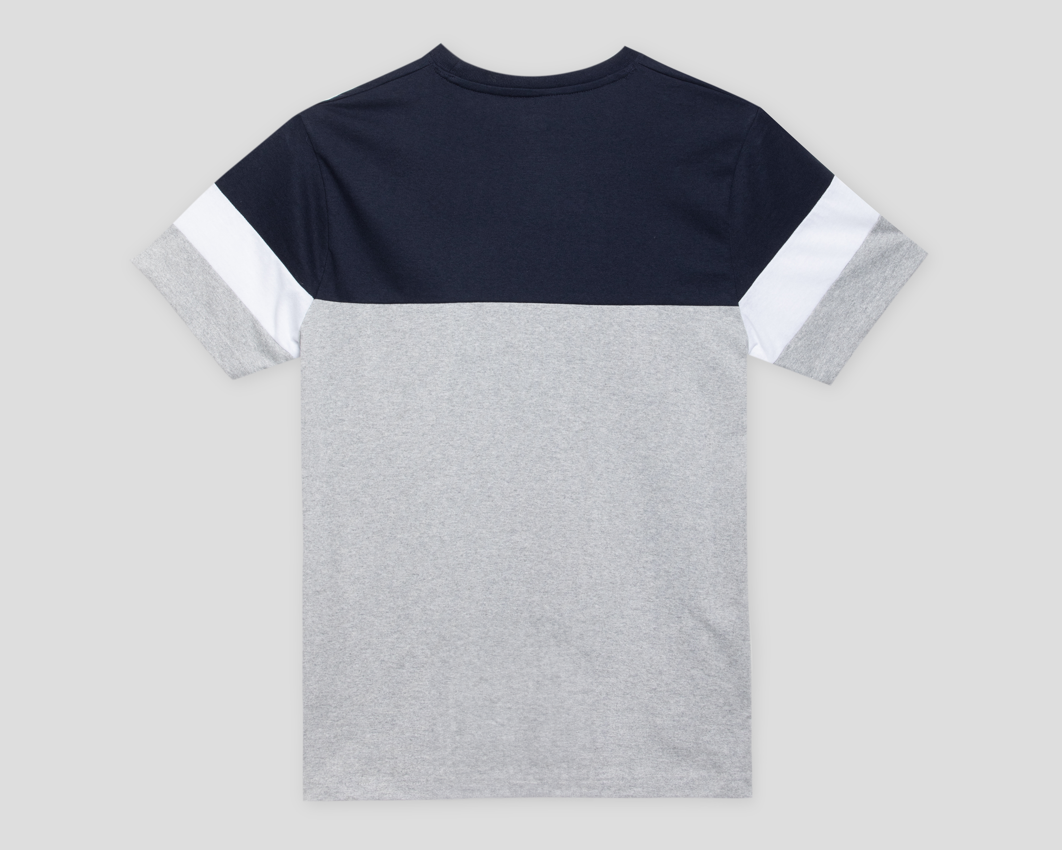 Foto 3 pulgar | Foto 2 | Playera de Cuello Redondo Gris CAT para Hombre