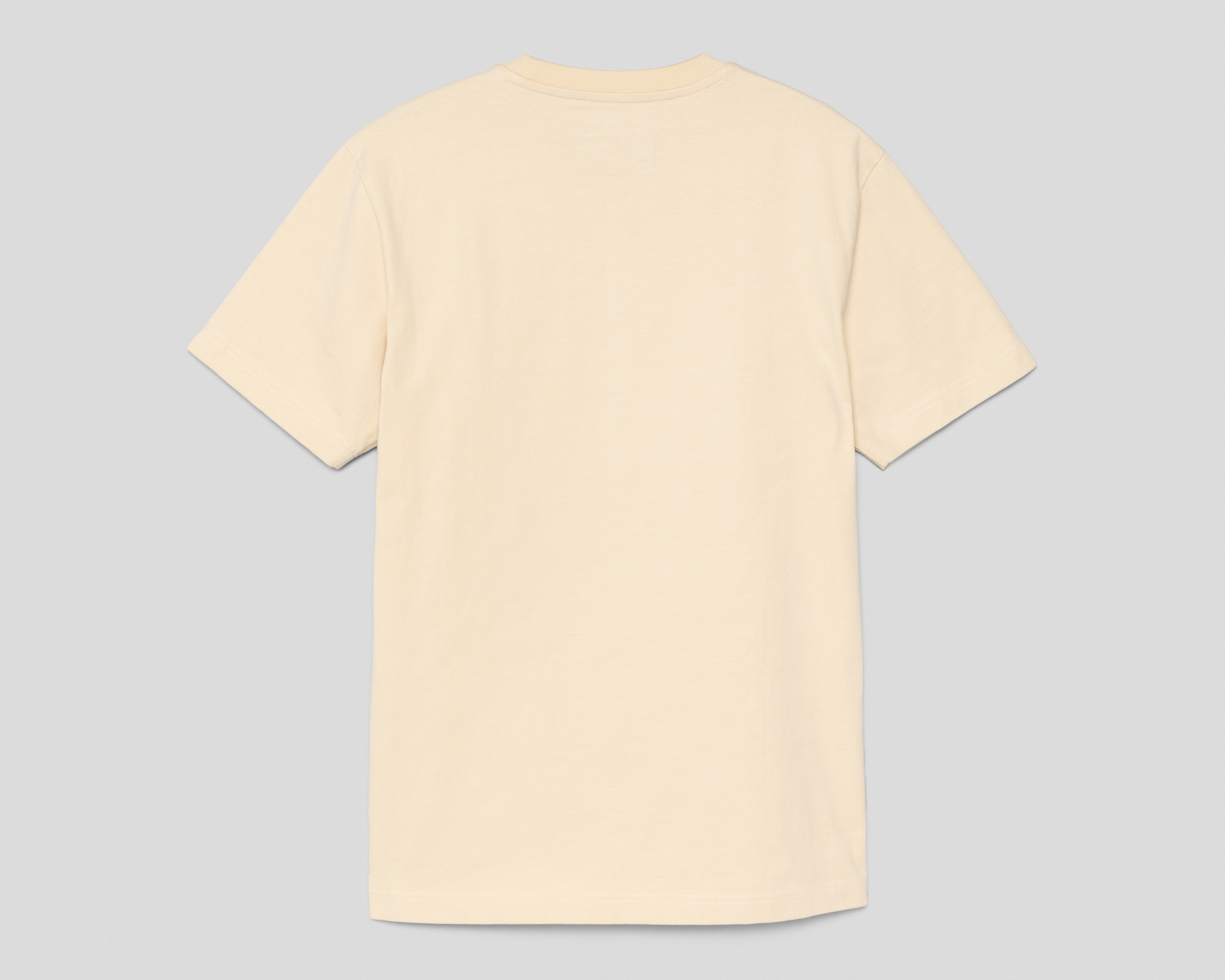 Foto 3 pulgar | Foto 2 | Playera de Cuello Redondo Beige Refill para Hombre