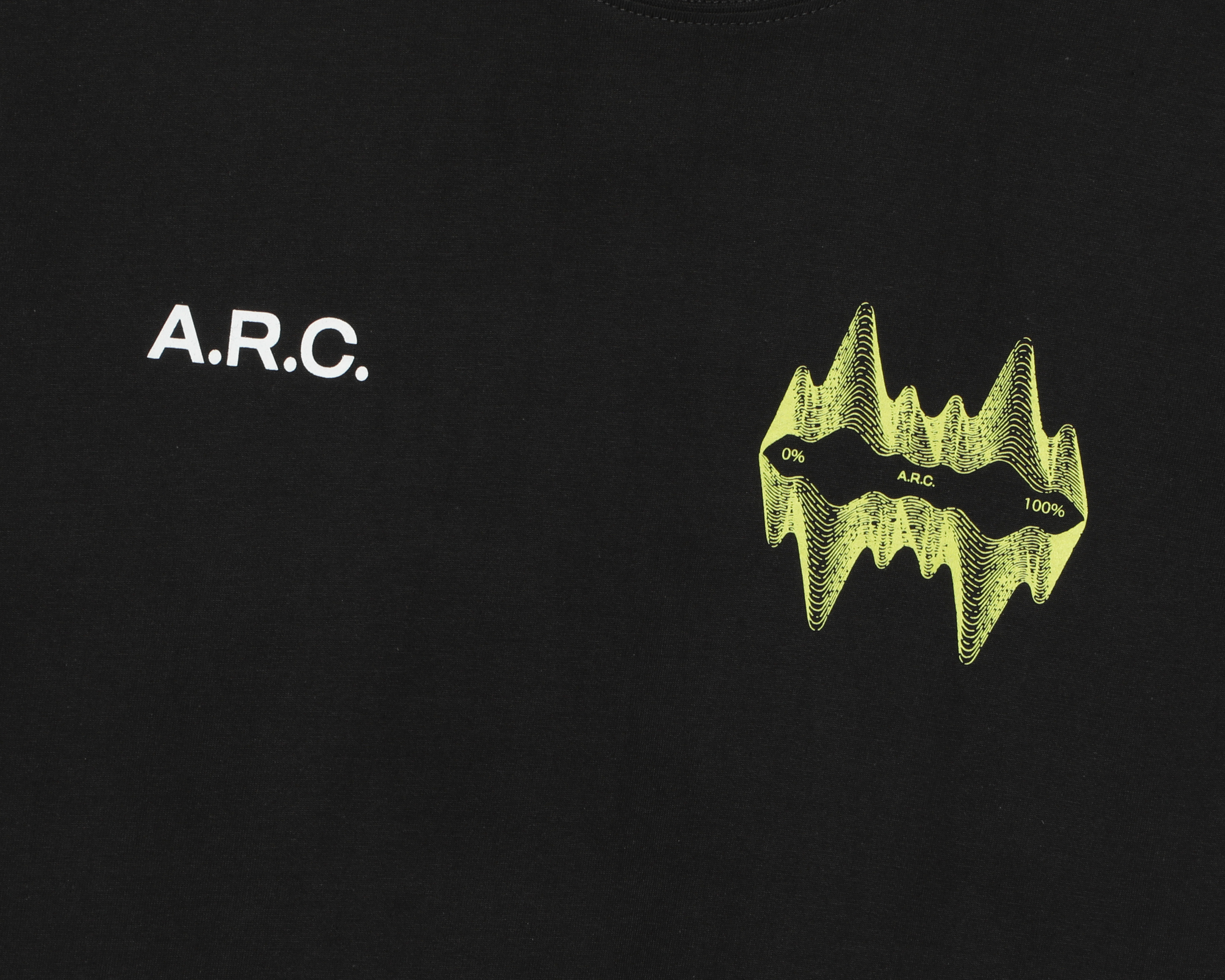 Foto 4 pulgar | Foto 3 | Playera de Cuello Redondo Negra Neo*City para Hombre