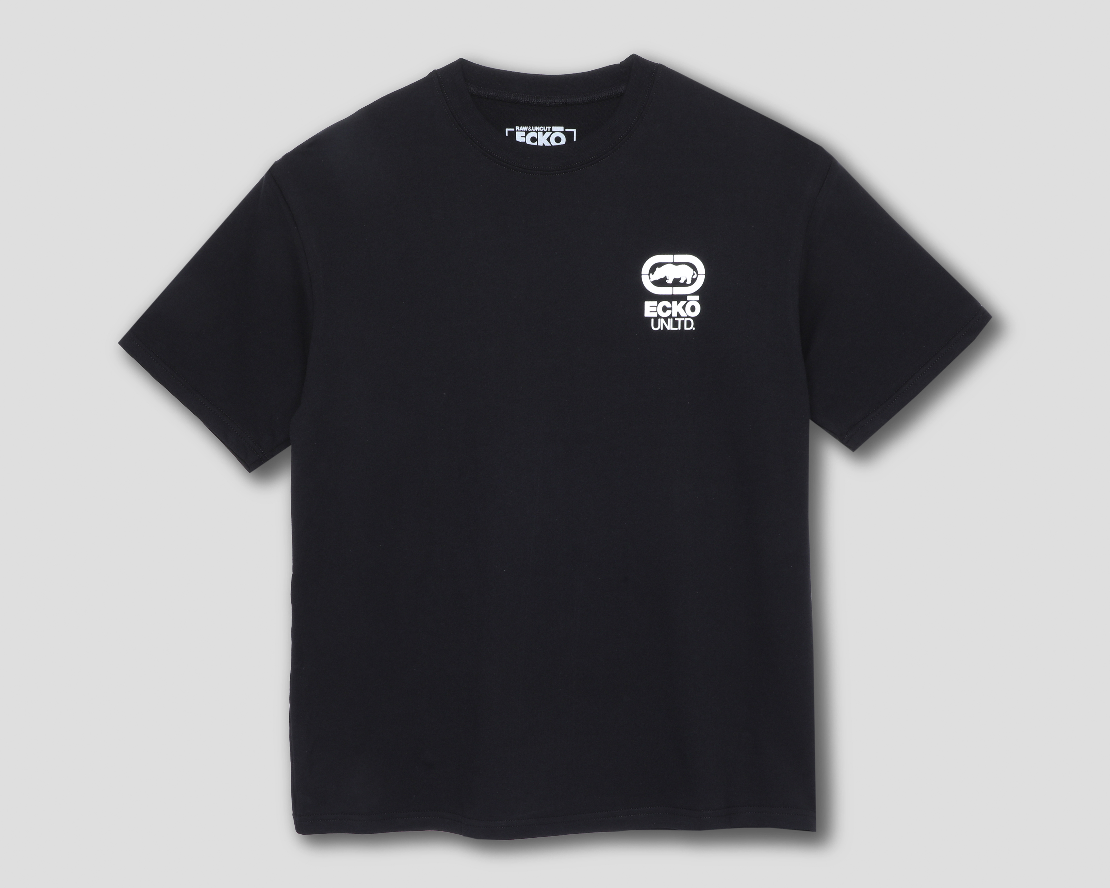 Foto 2 pulgar | Foto 1 | Playera de Cuello Redondo Negro Ecko Unltd. para Hombre