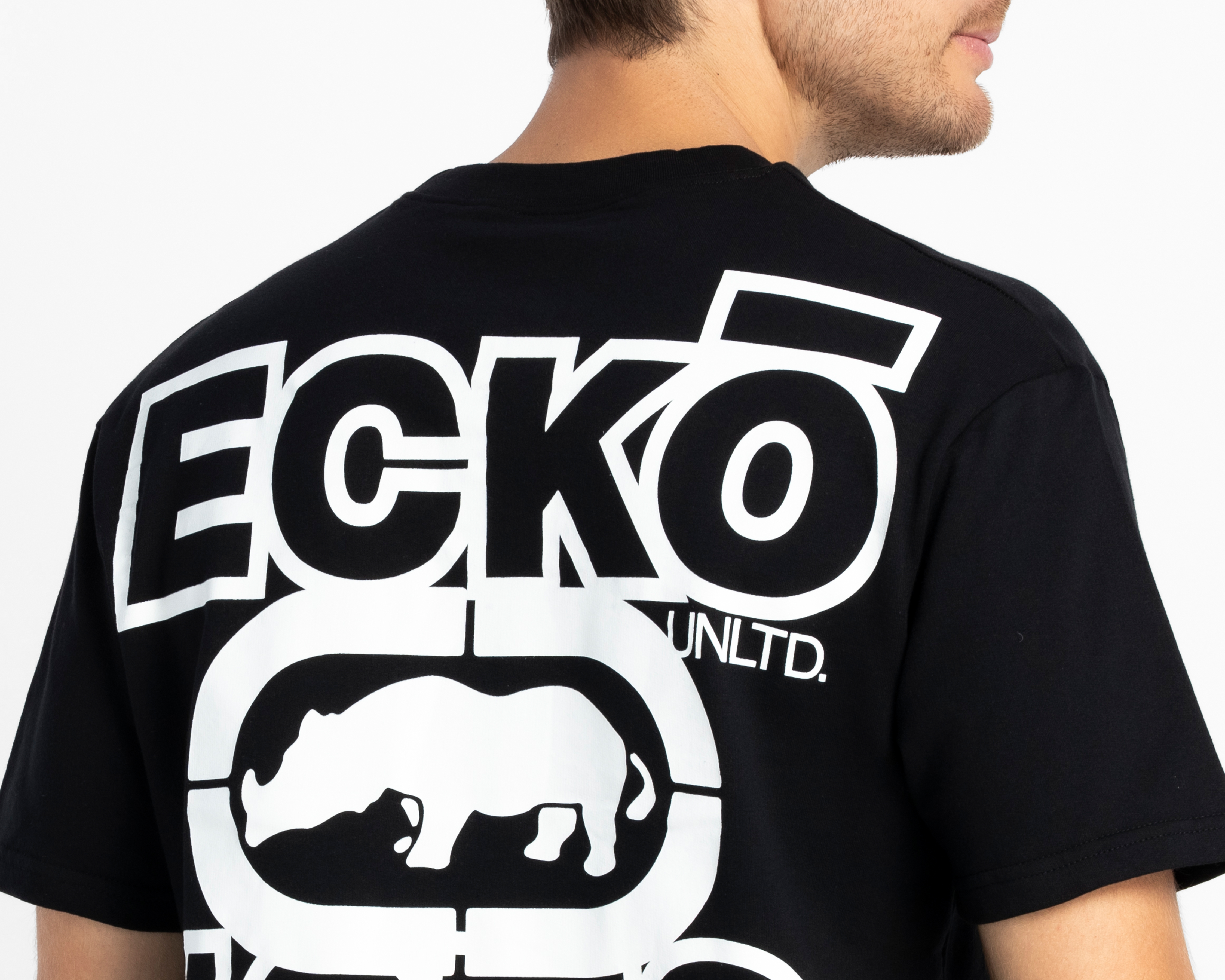 Foto 5 | Foto 5 | Playera de Cuello Redondo Negro Ecko Unltd. para Hombre