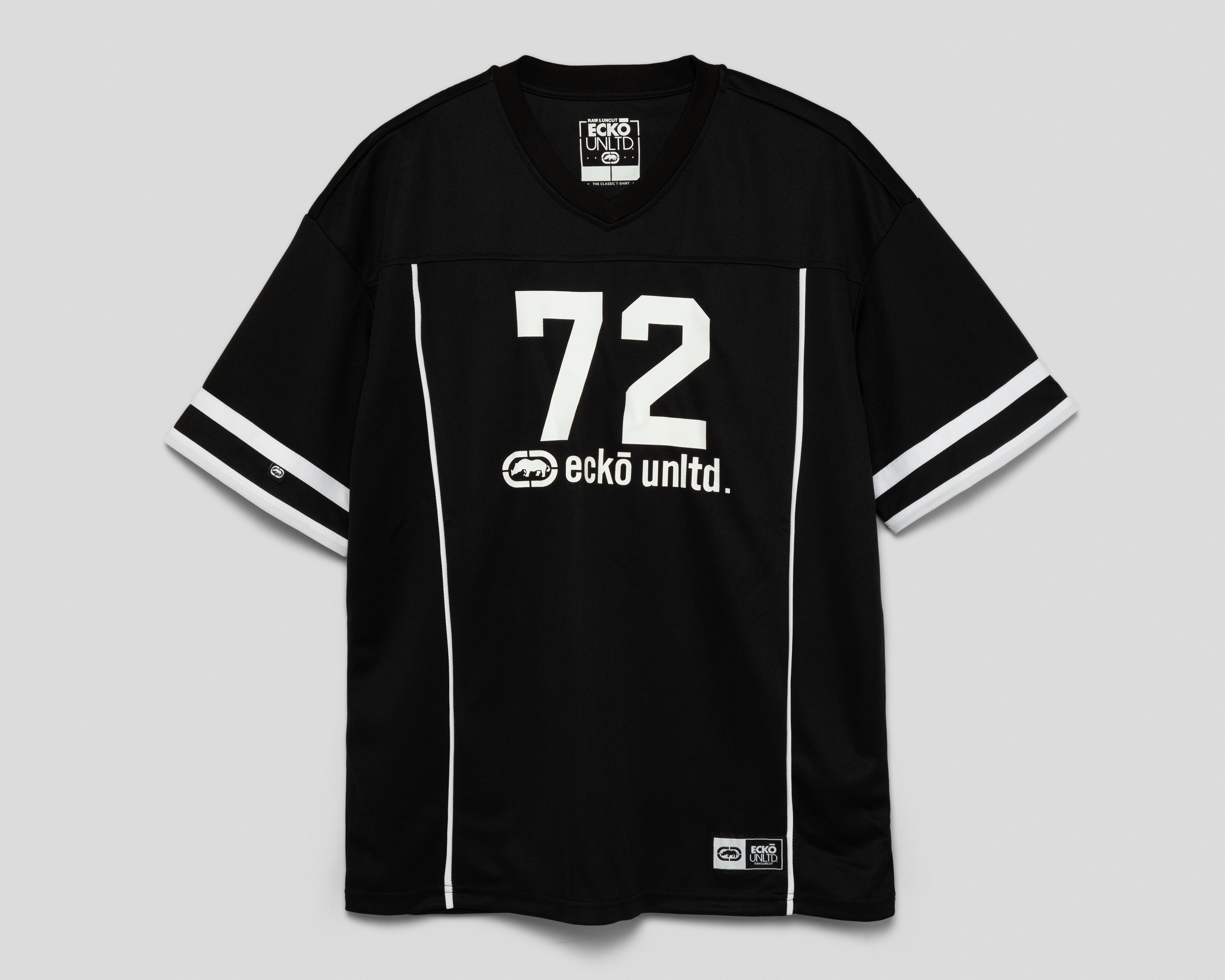 Foto 1 | Foto 1 | Playera de Cuello V Negra Ecko Unltd. para Hombre
