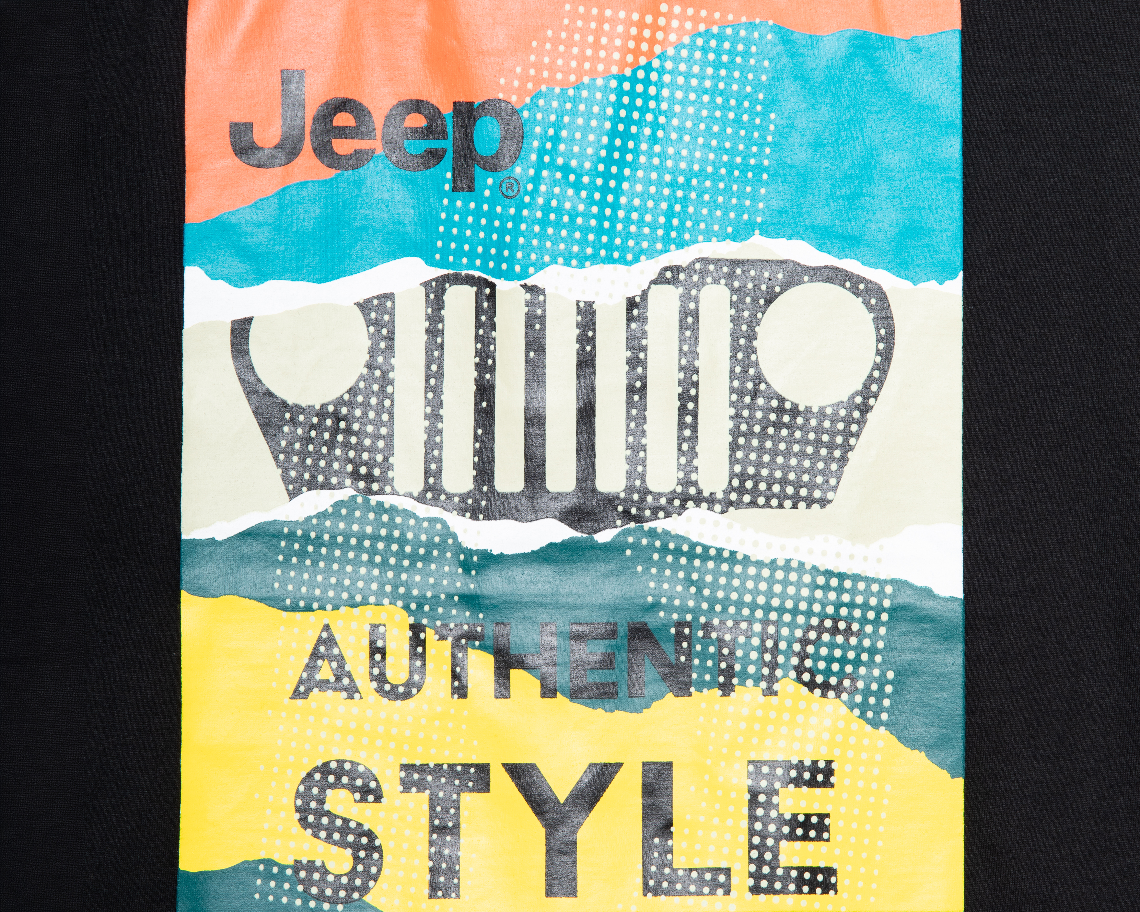 Foto 3 | Foto 3 | Playera de Cuello Redondo Negra Jeep para Hombre