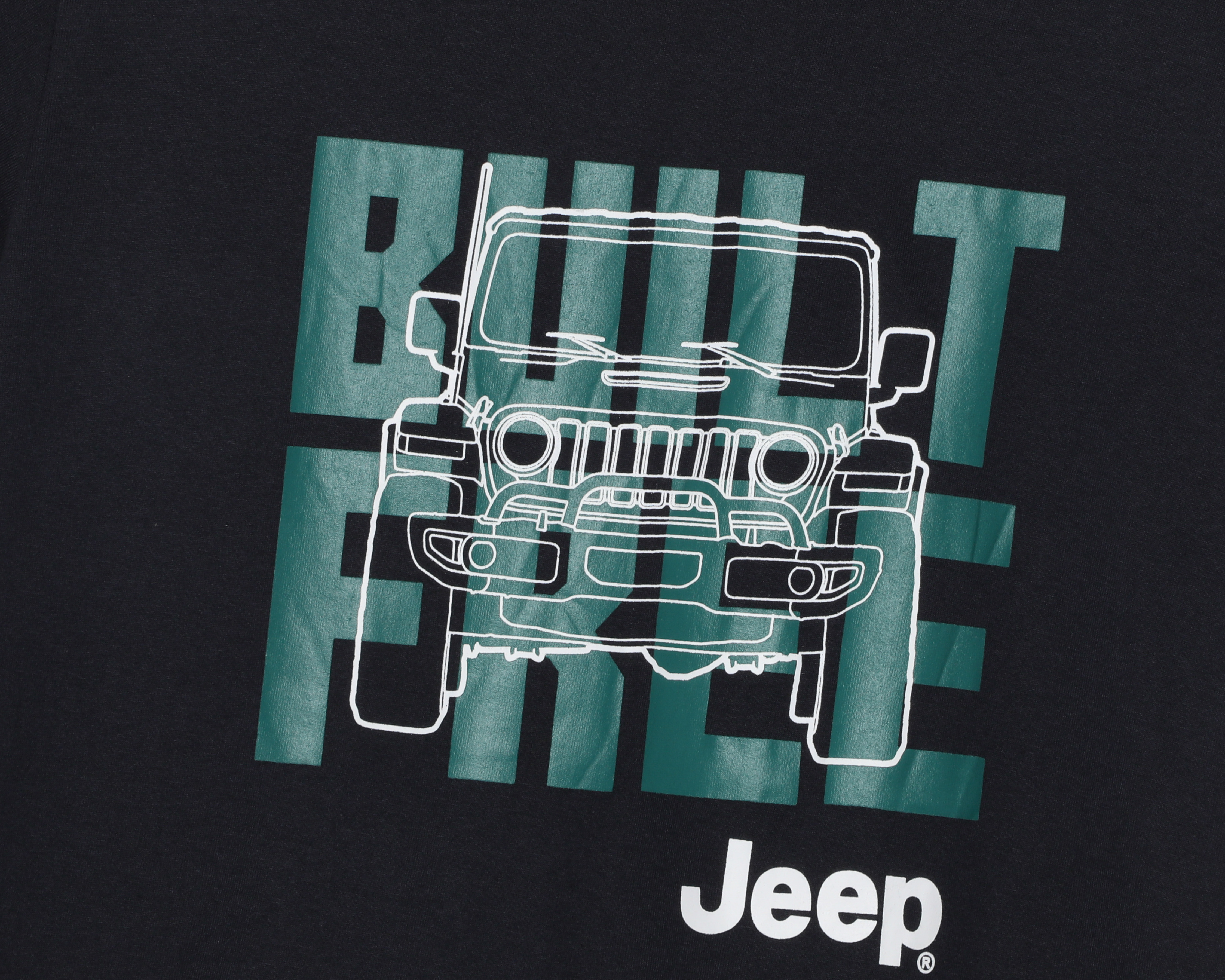 Foto 3 | Foto 3 | Playera de Cuello Redondo Azul Marino Jeep para Hombre