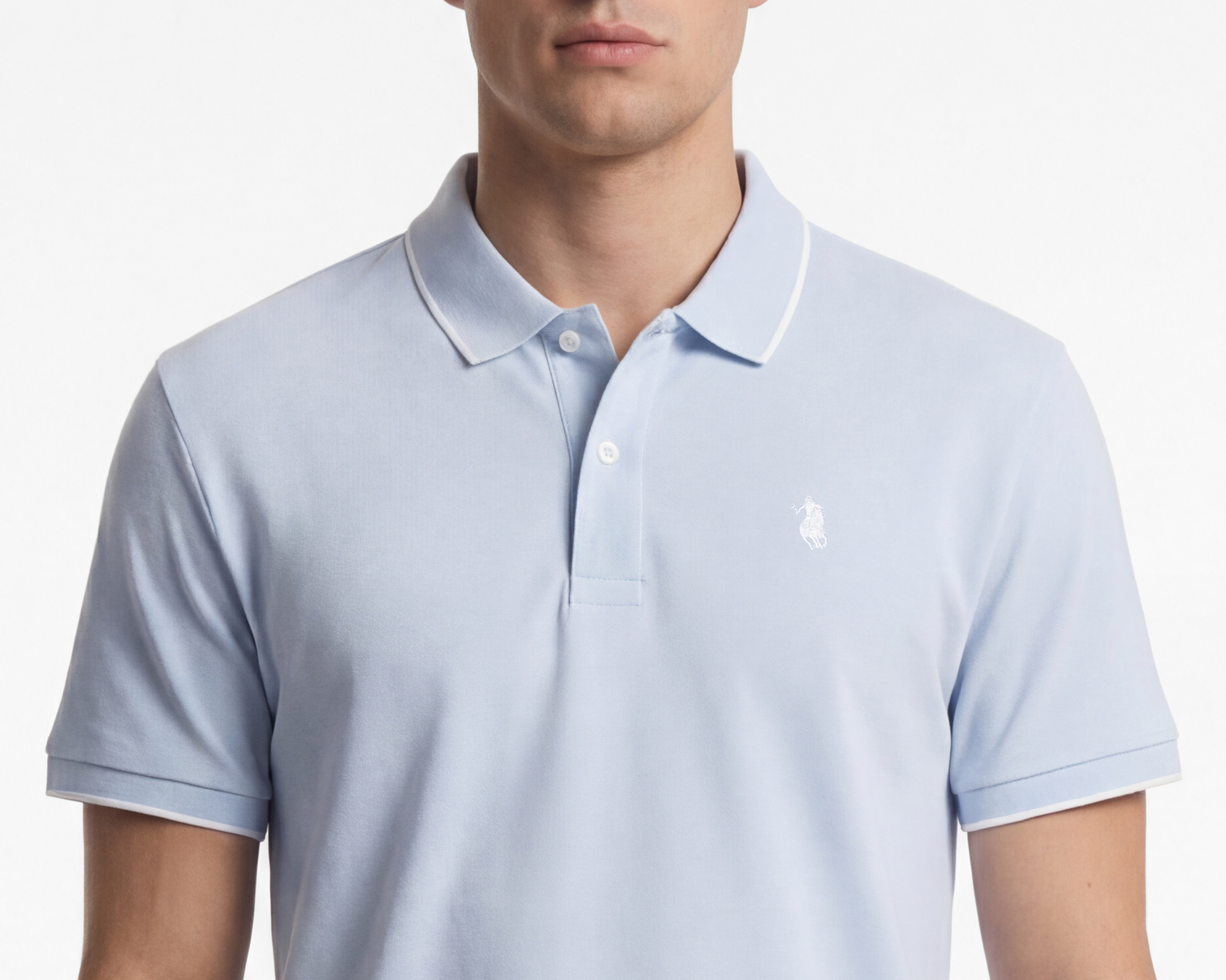 Foto 5 pulgar | Foto 4 | Playera Polo Union Club Azul para Hombre