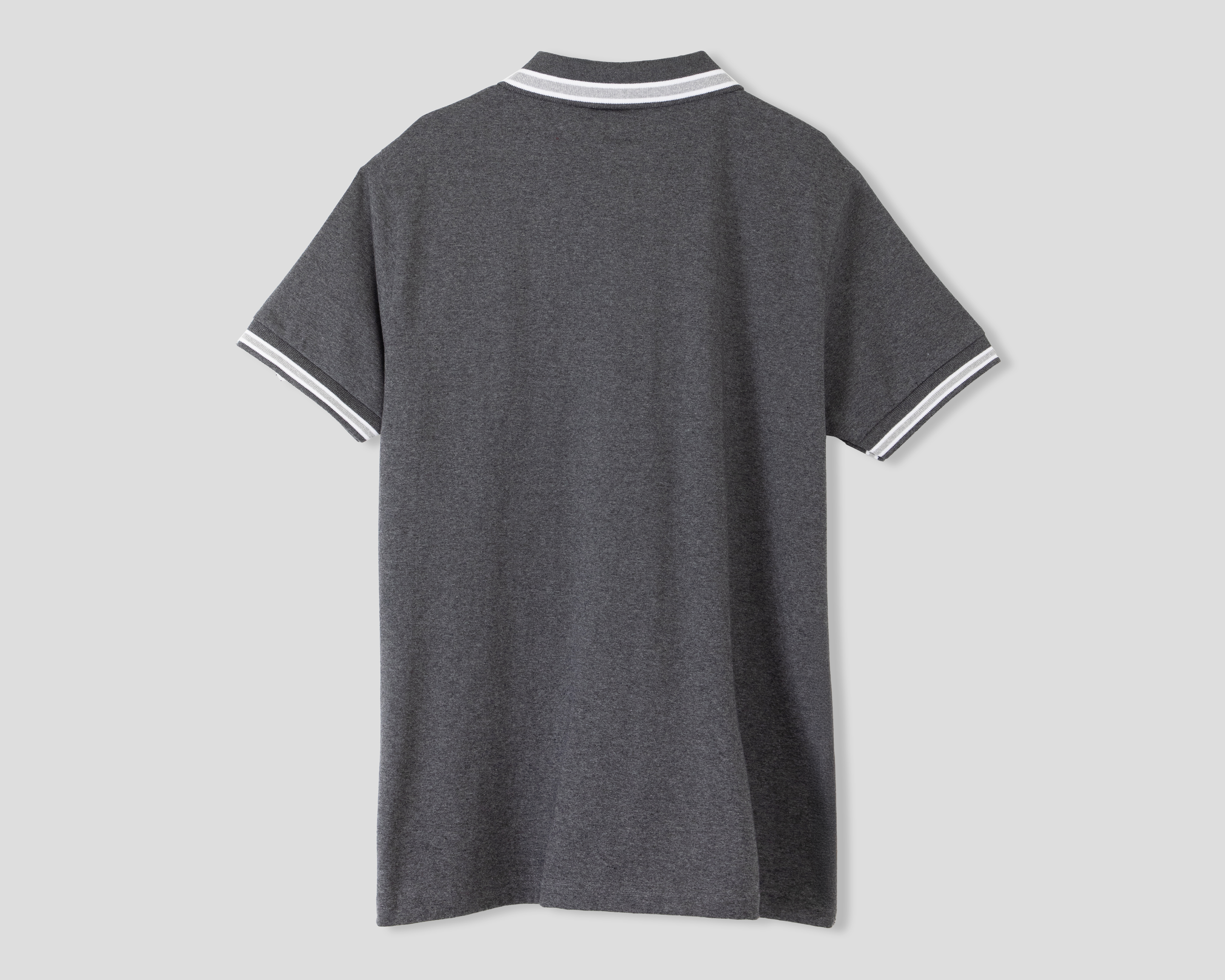 Foto 3 pulgar | Foto 2 | Playera Polo CAT Gris para Hombre