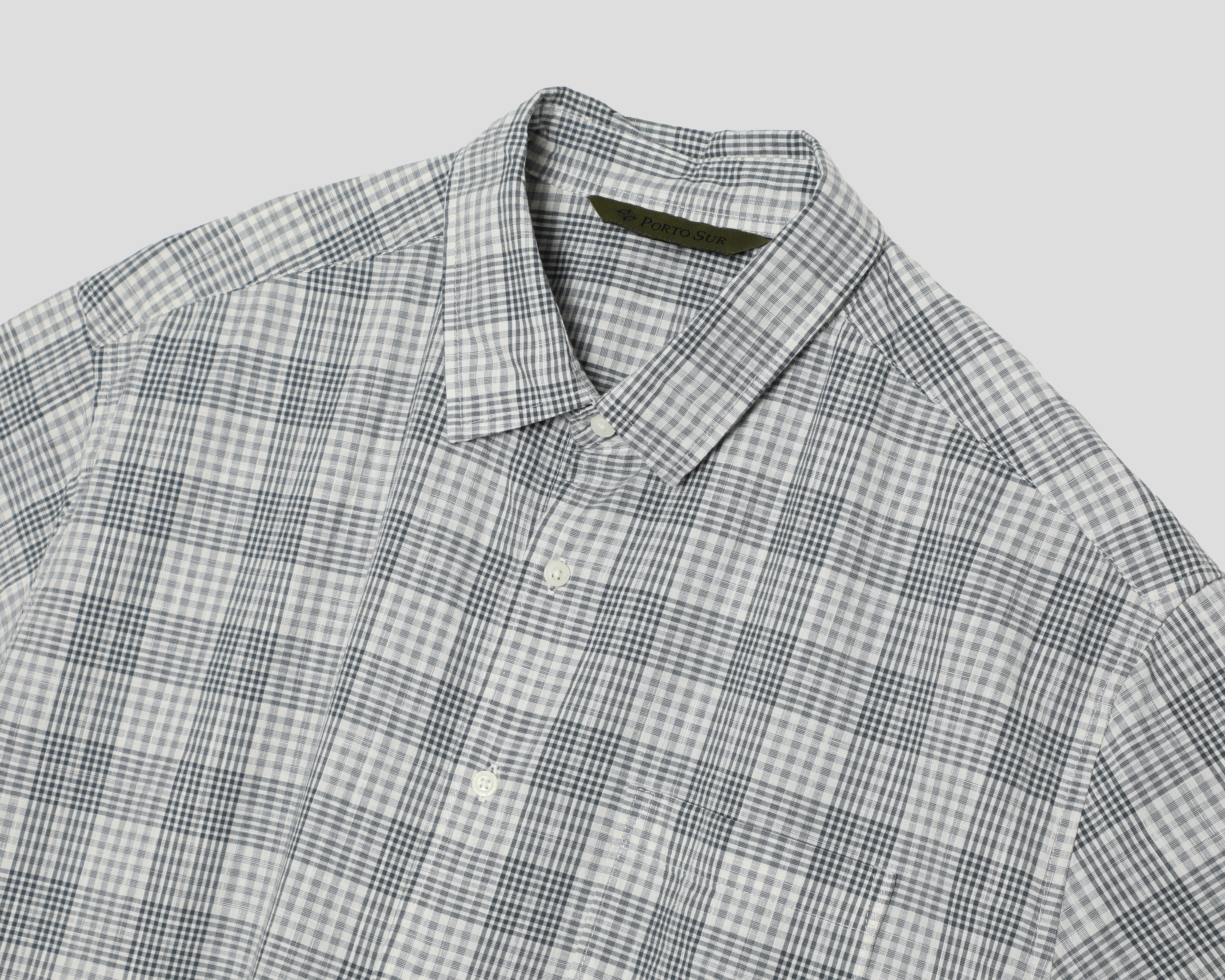 Foto 3 | Foto 3 | Camisa Casual de Algodón Porto Sur Regular a Cuadros para Hombre