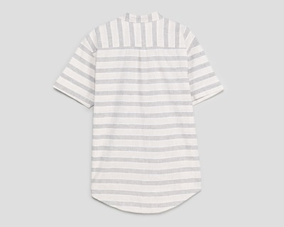 Foto 2 | Foto 2 | Camisa Casual Porto Sur Regular a Rayas para Hombre